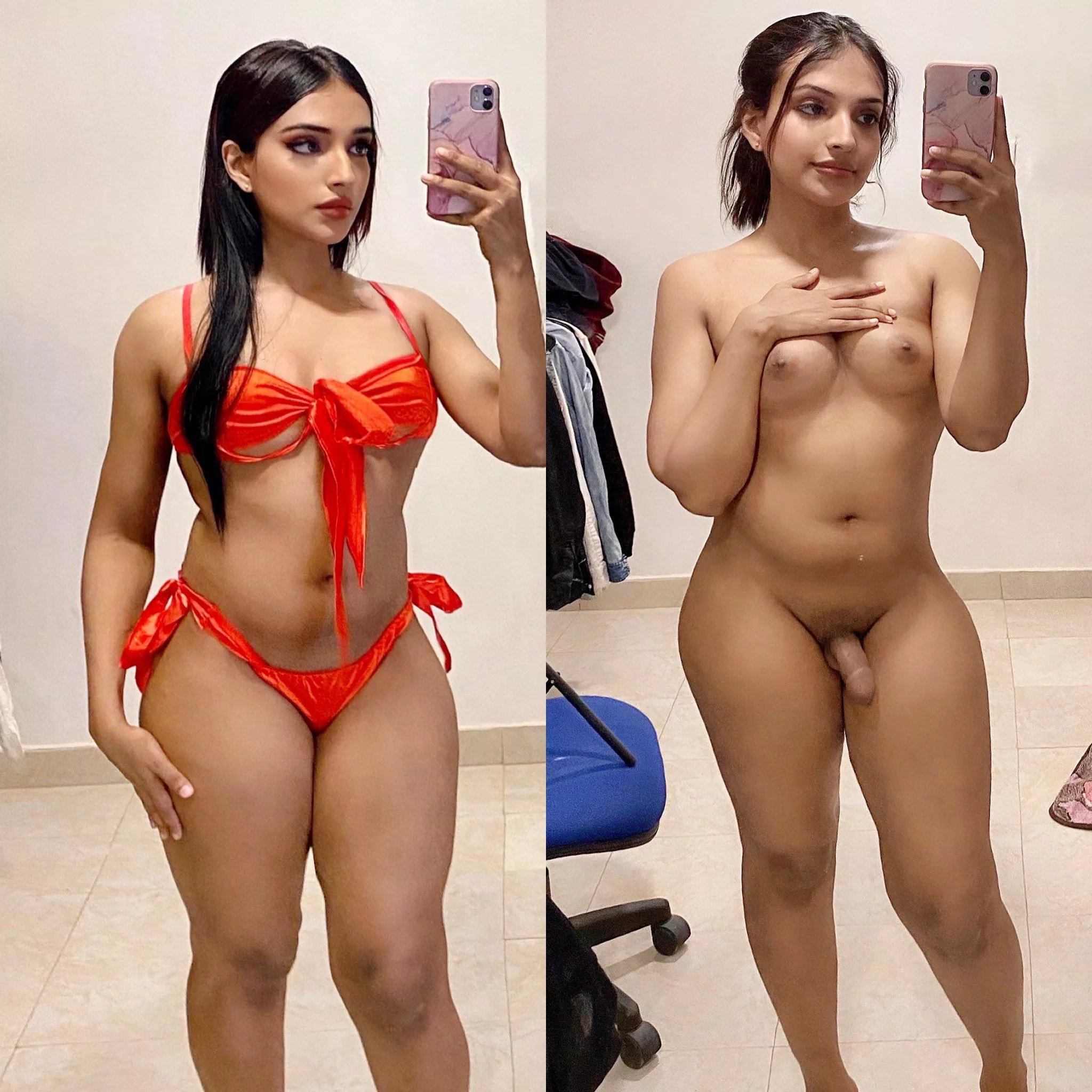 With or without lingerie 🍒