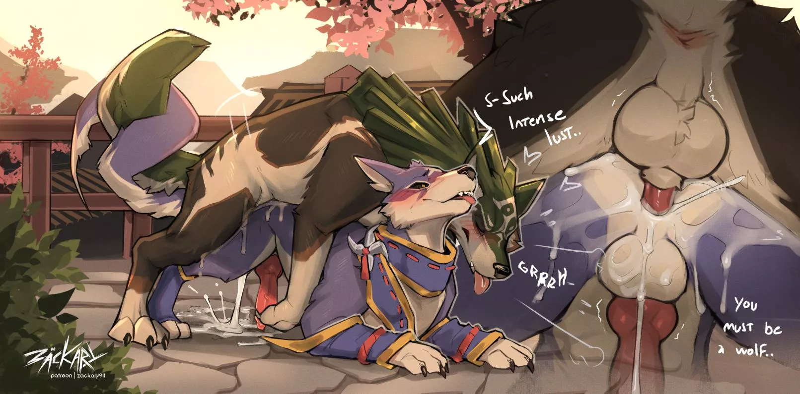 Wolf Link X Palamute (Zackary911)