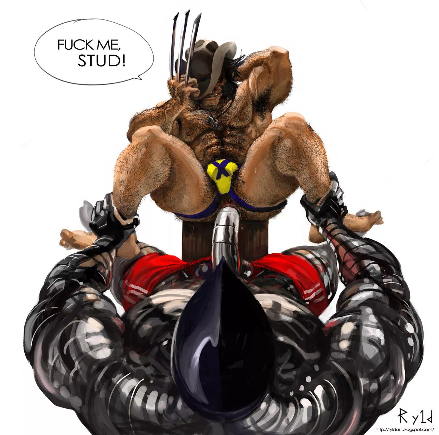 Wolverine and Colossus by RyldArt