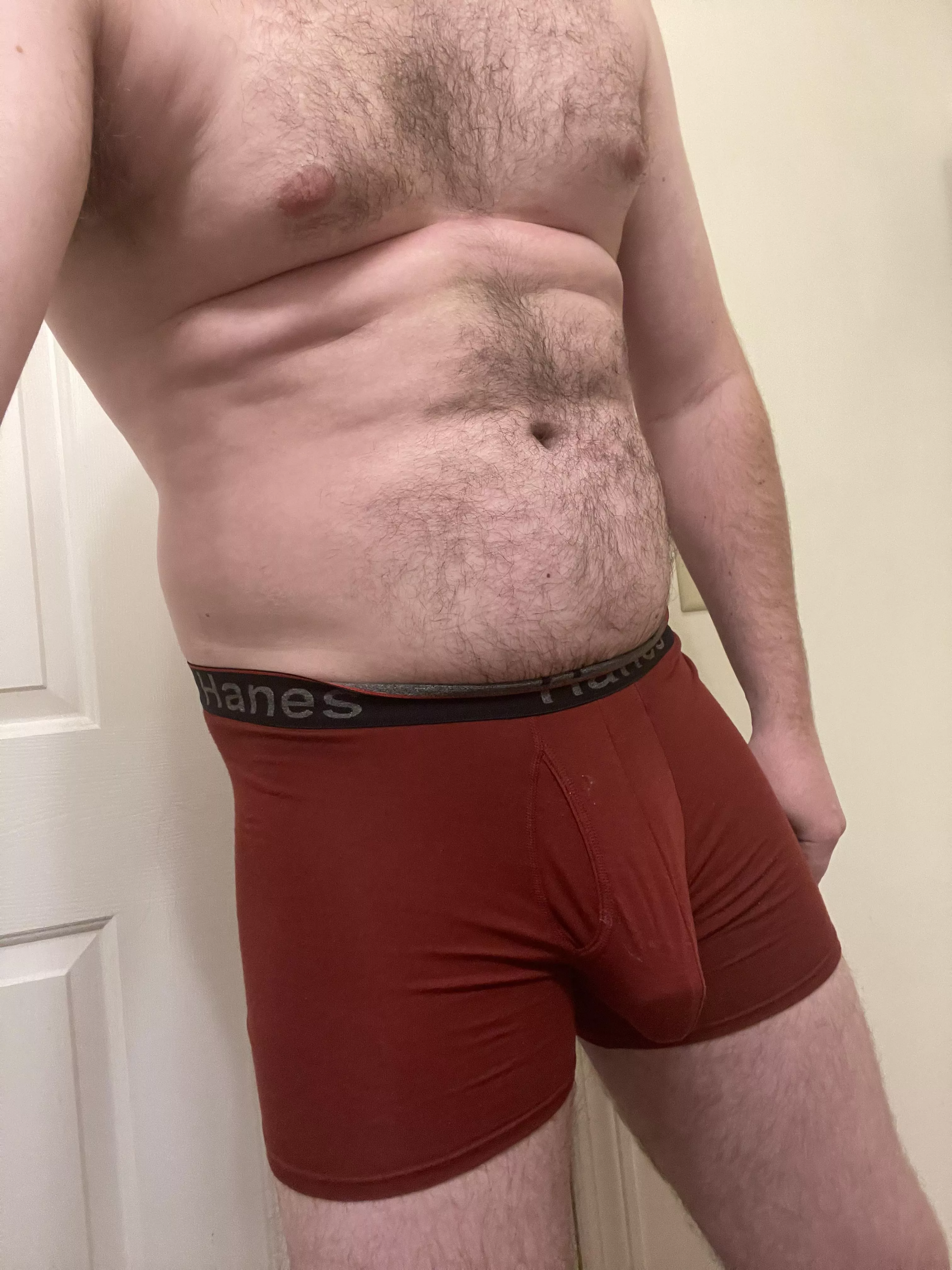 Wonder if your wife would notice it through my shorts?