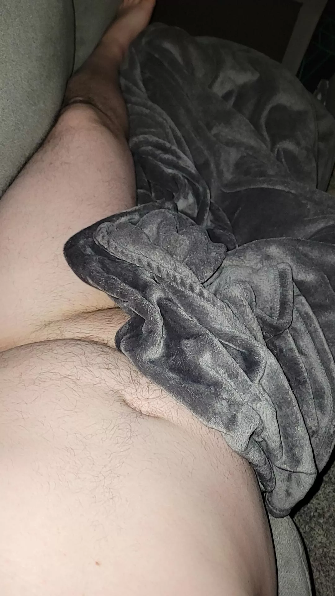 Wonder what's under the blanket?