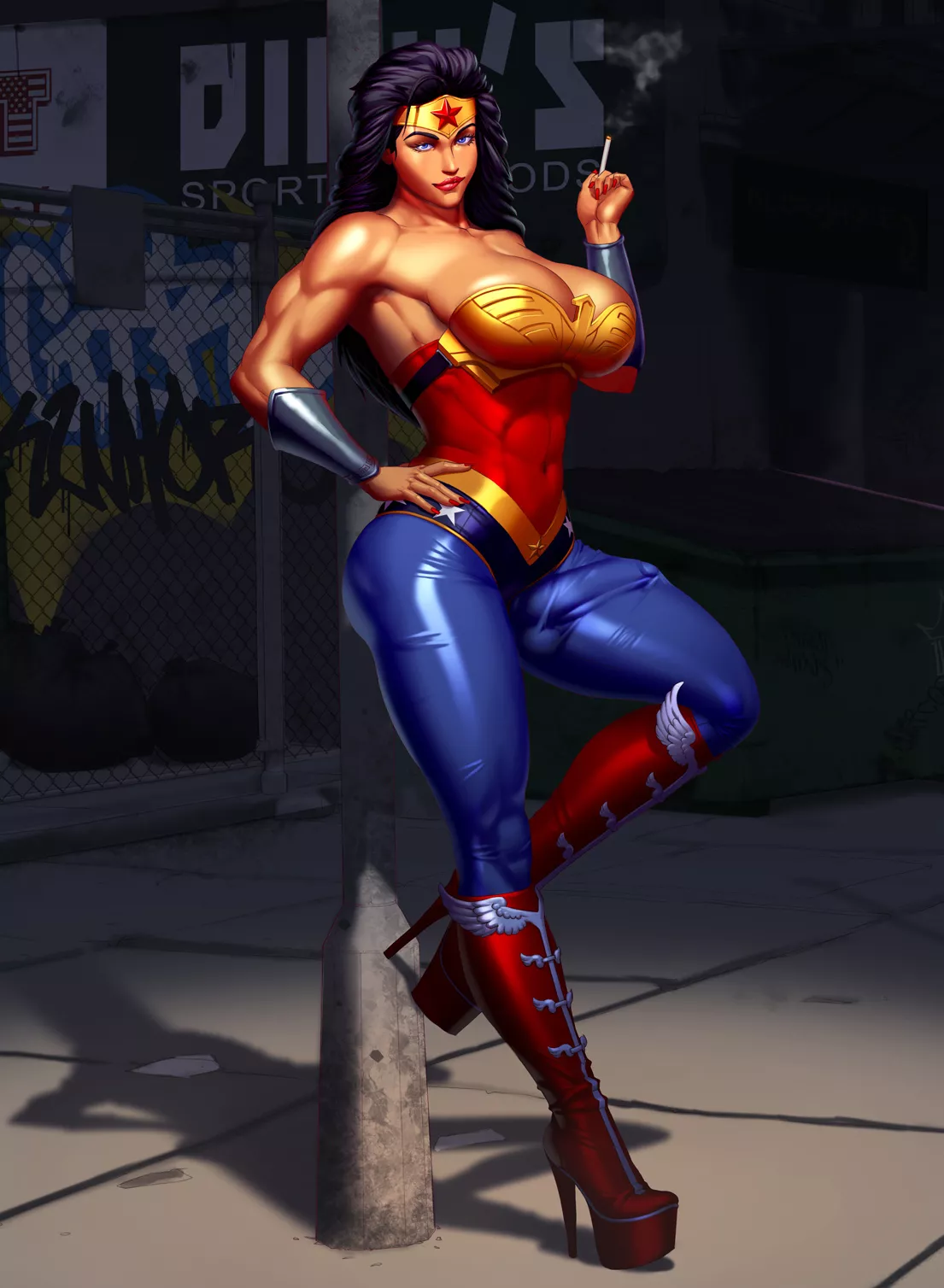 Wonder Woman bulge (Dmitrys) [DC]