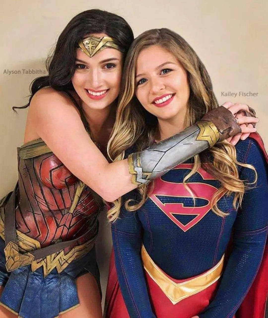 Wonder Woman & Supergirl by Alyson Tabbitha & Kailey Fischer