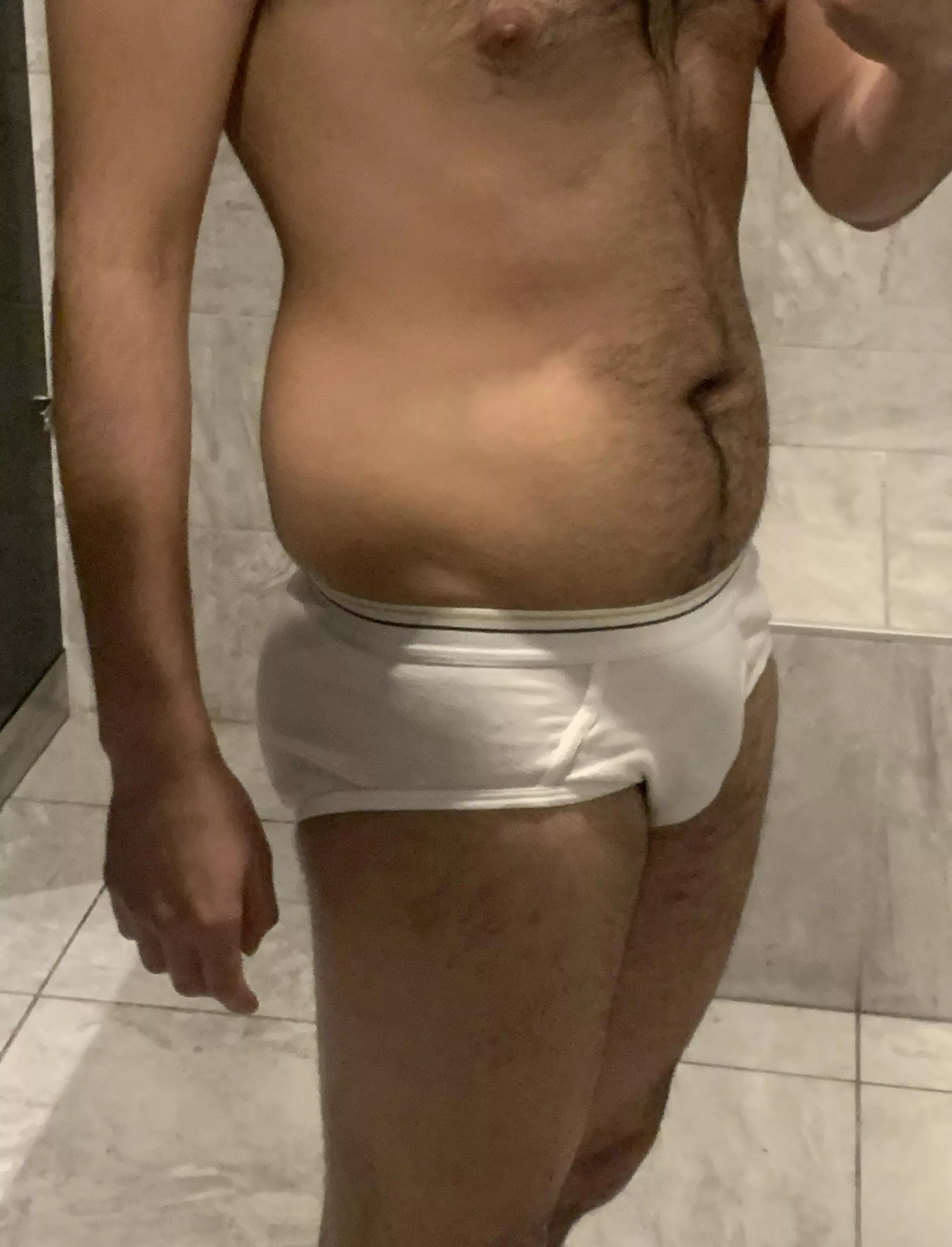 Working on the dad bod