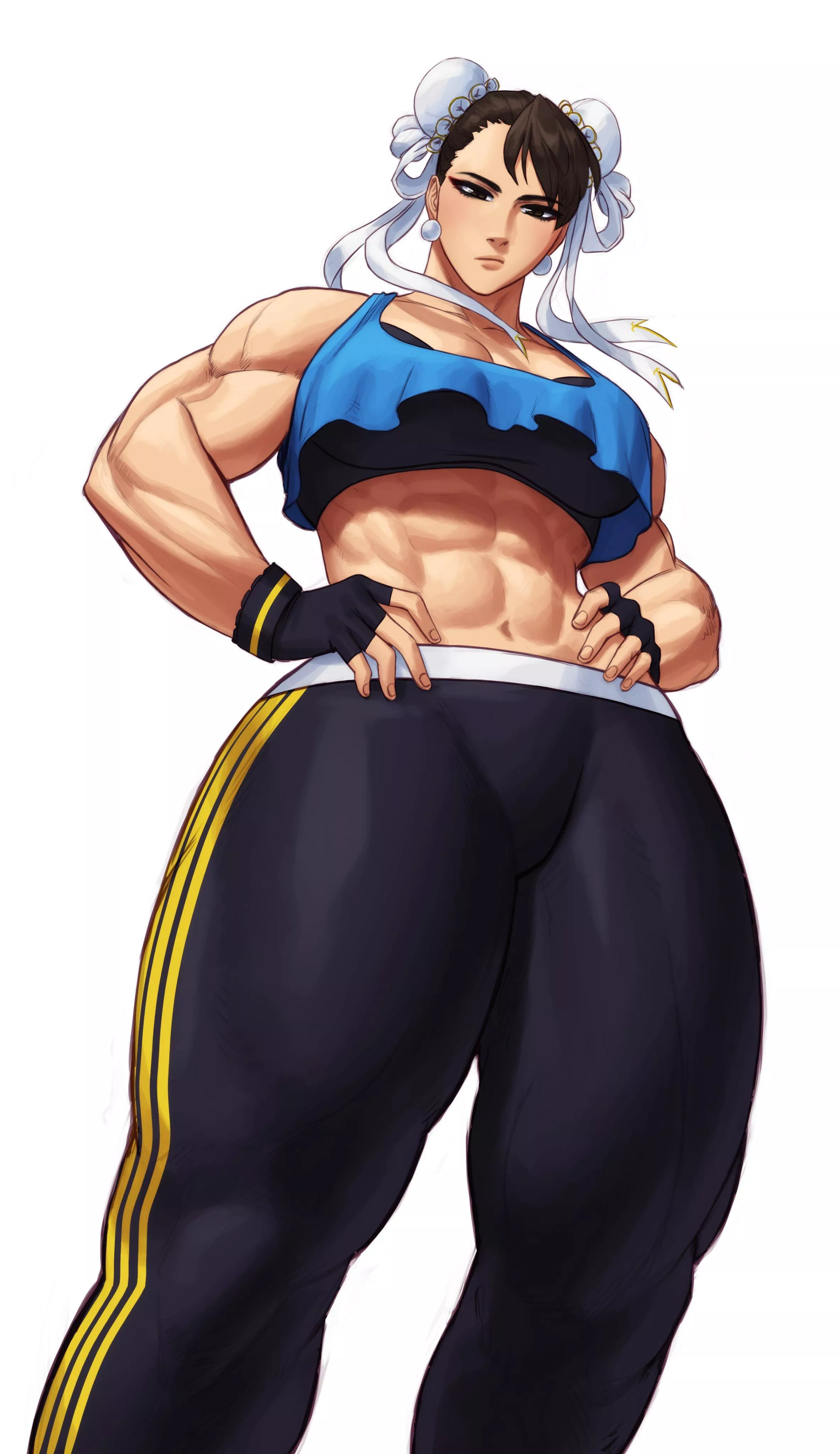 workout chun li(@Sotchosis)[Street Fighter]