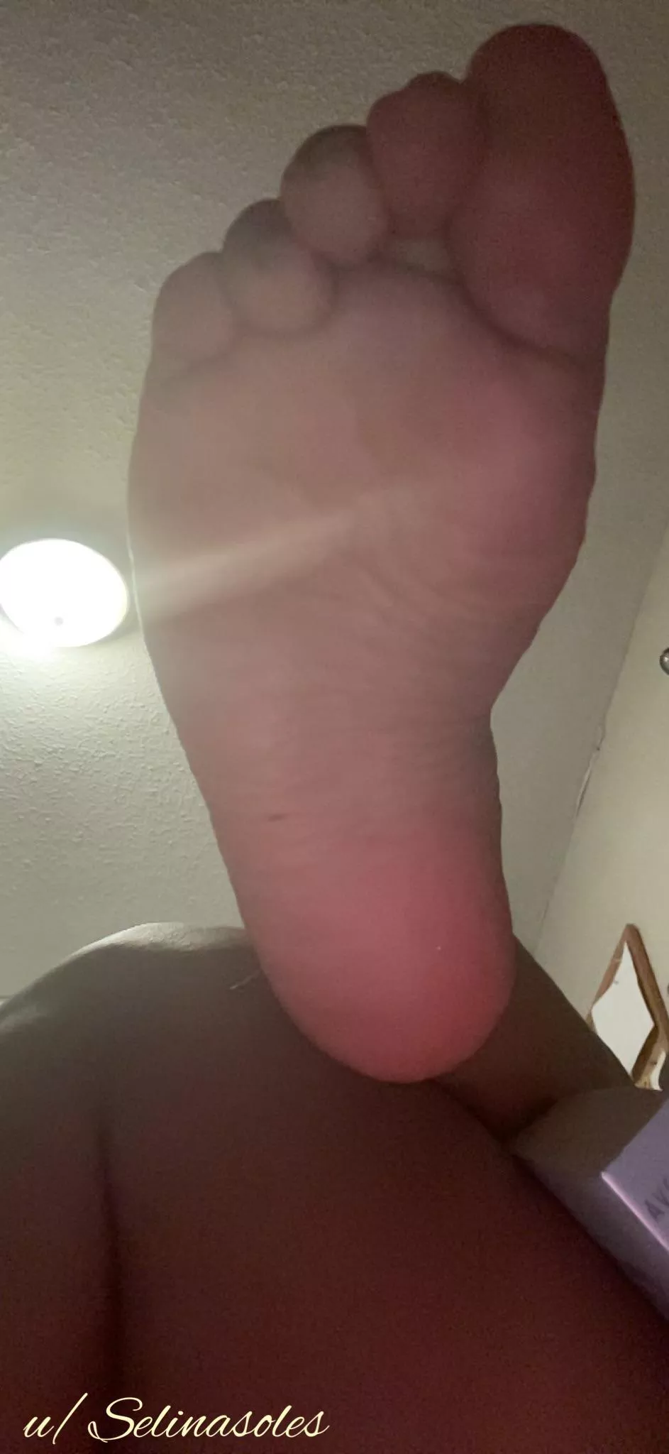 Worship my feet while I read my book please