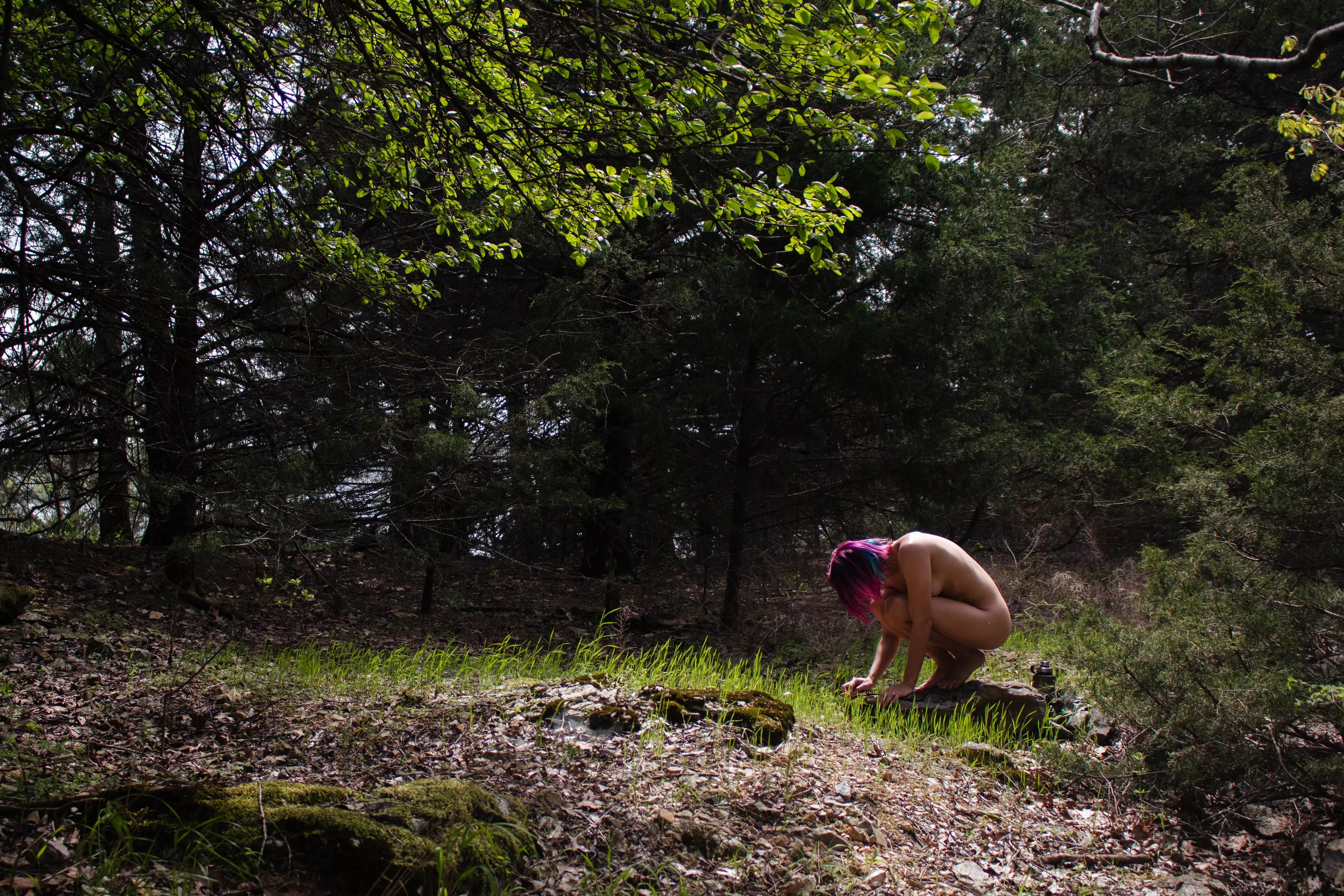 Worship the Earth. Bow and touch the moss. Put your buttchecks on a warm boulder. ðŸ’š