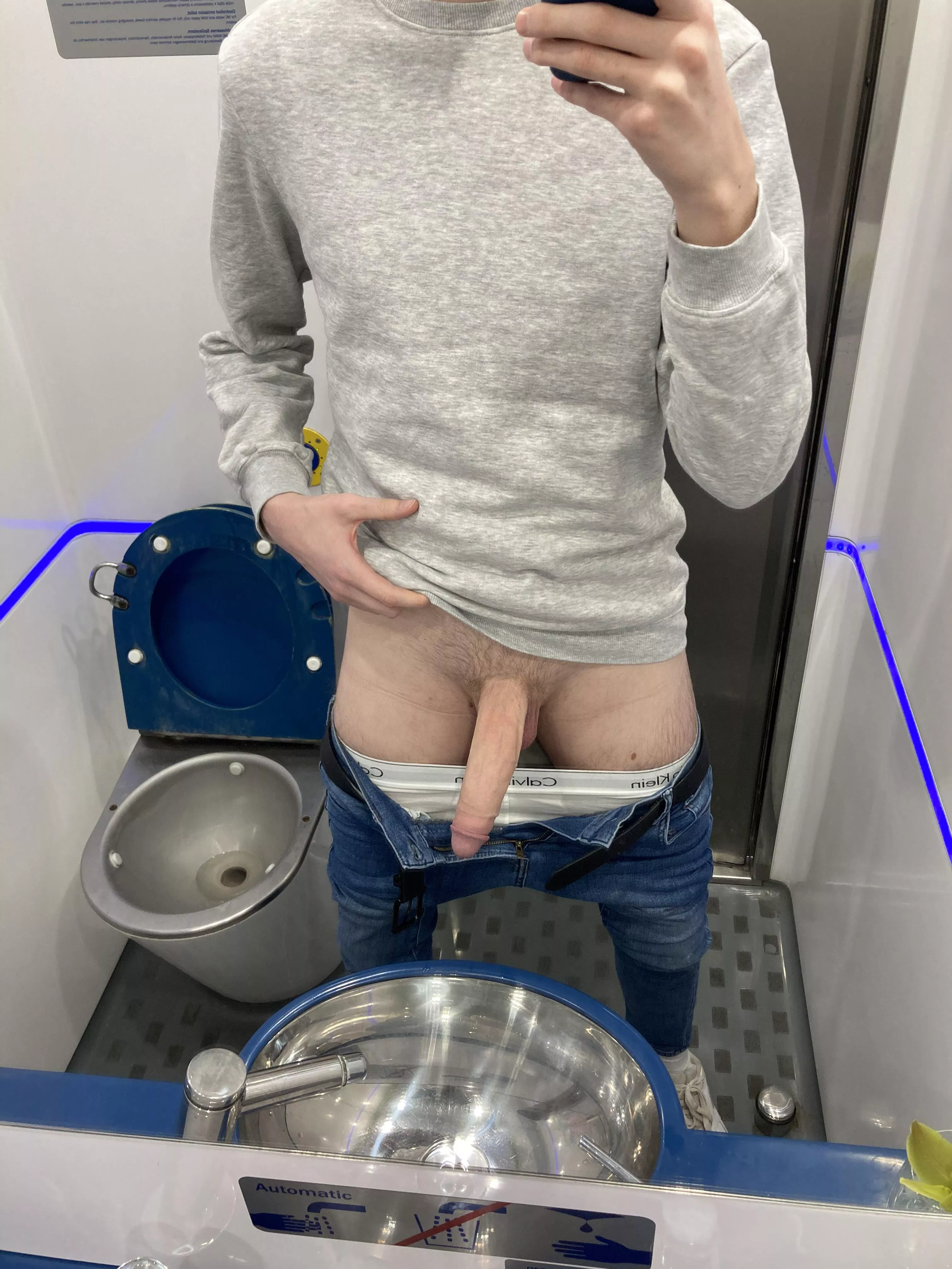 Would you blow my on train toilets?