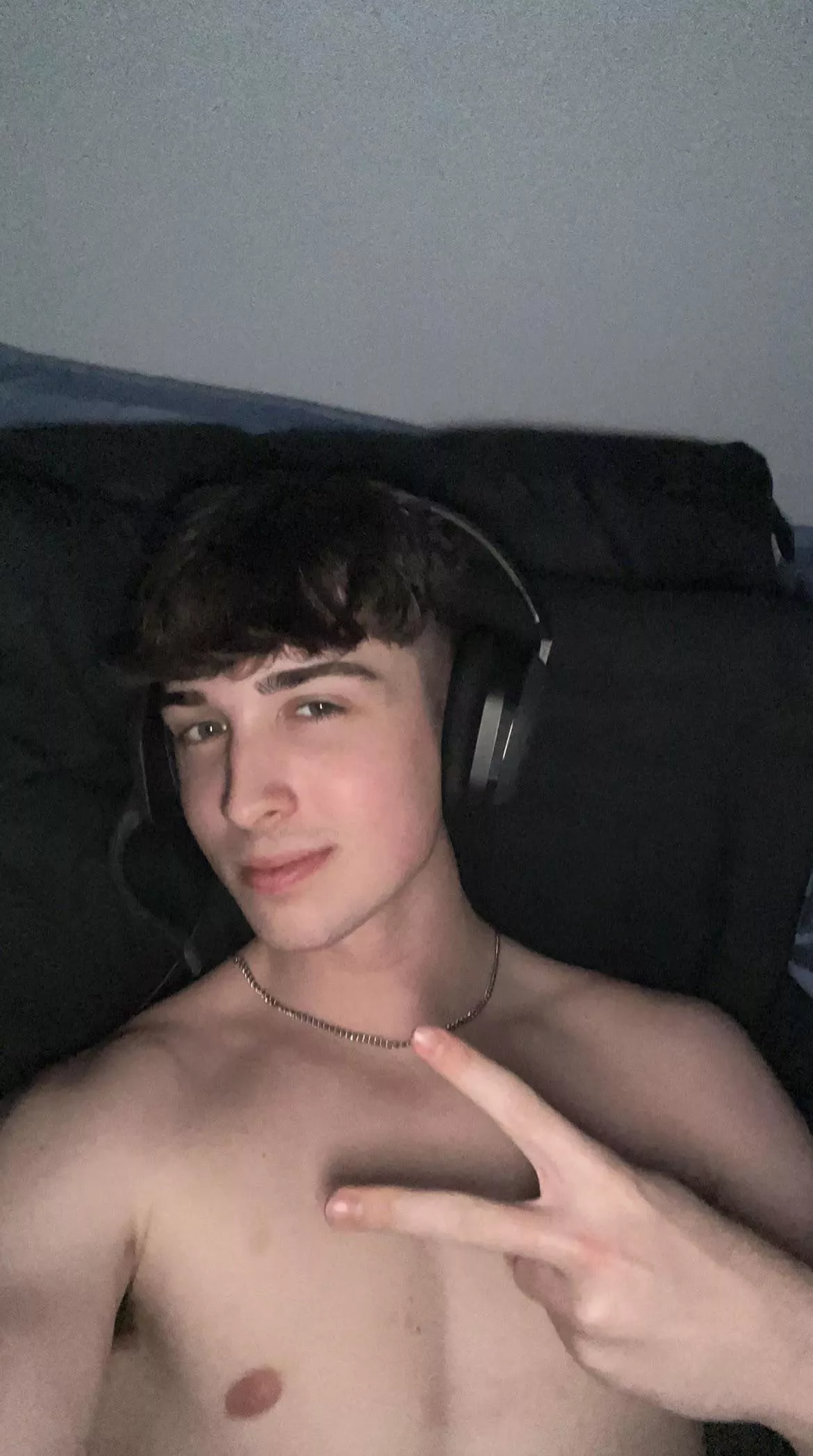 Would you cuddle with me while I game?