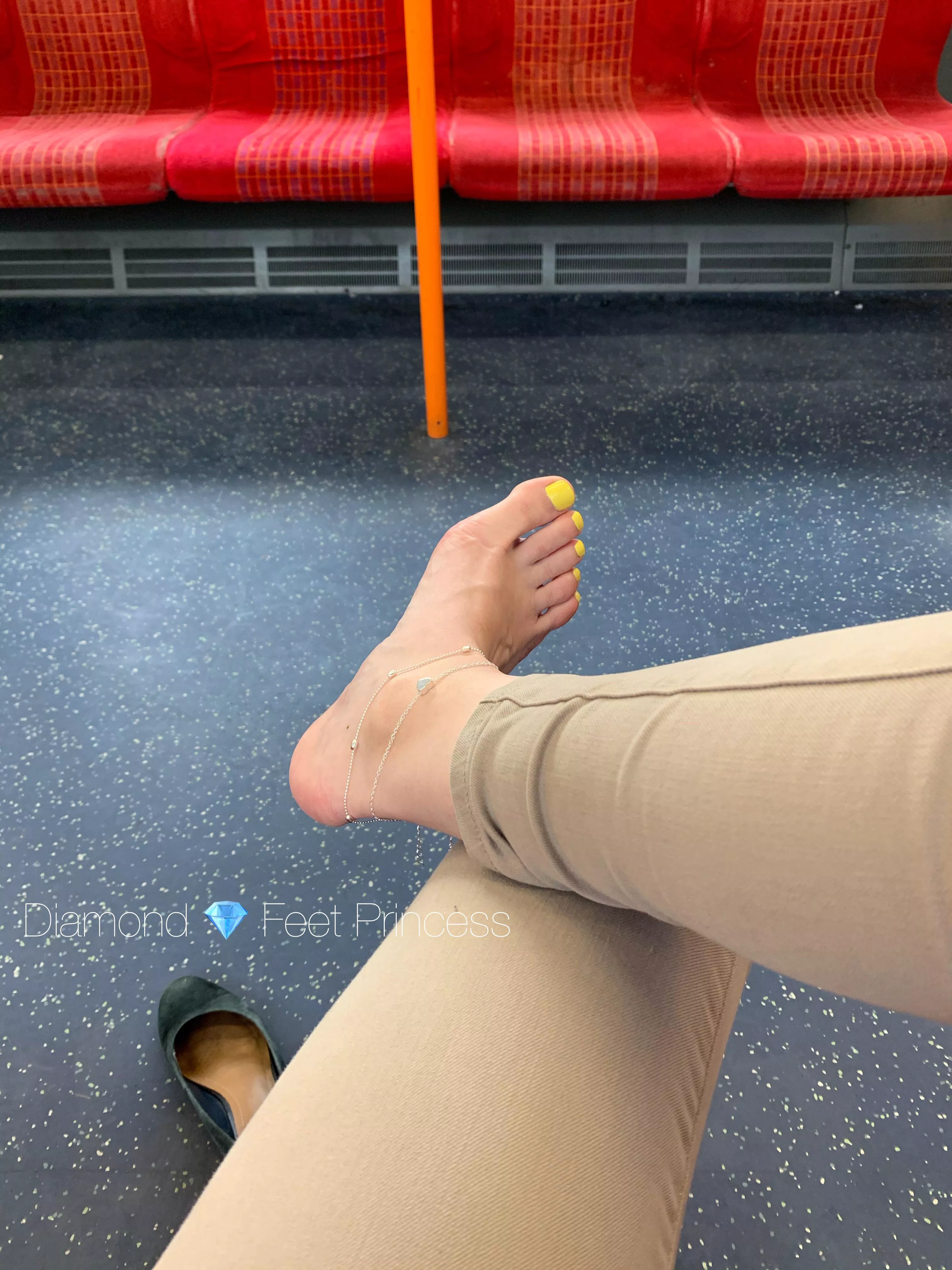 Would you dare to sit opposite to me on a train?