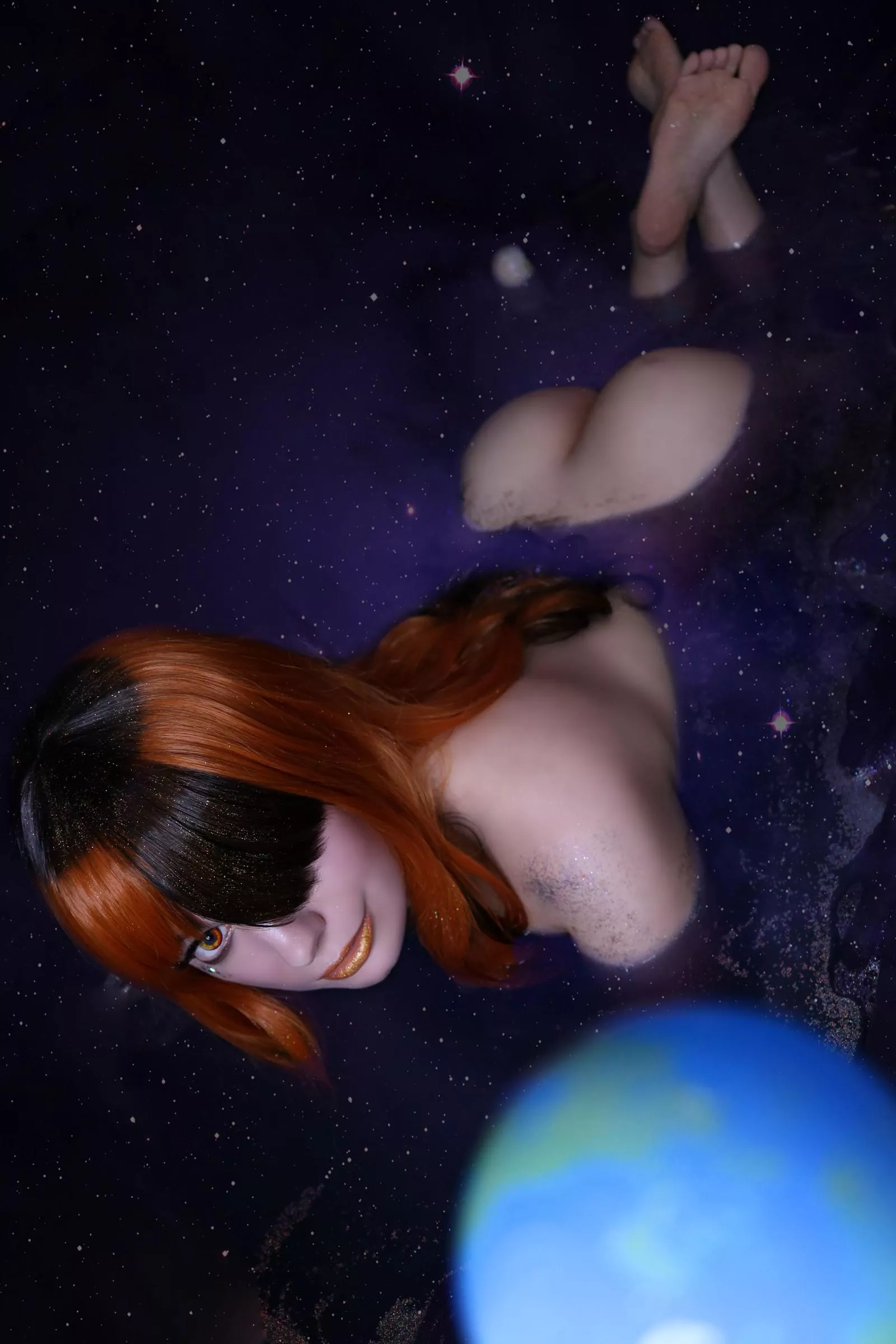 Would you explore the universe with Black Hole-chan? (By Lysande)