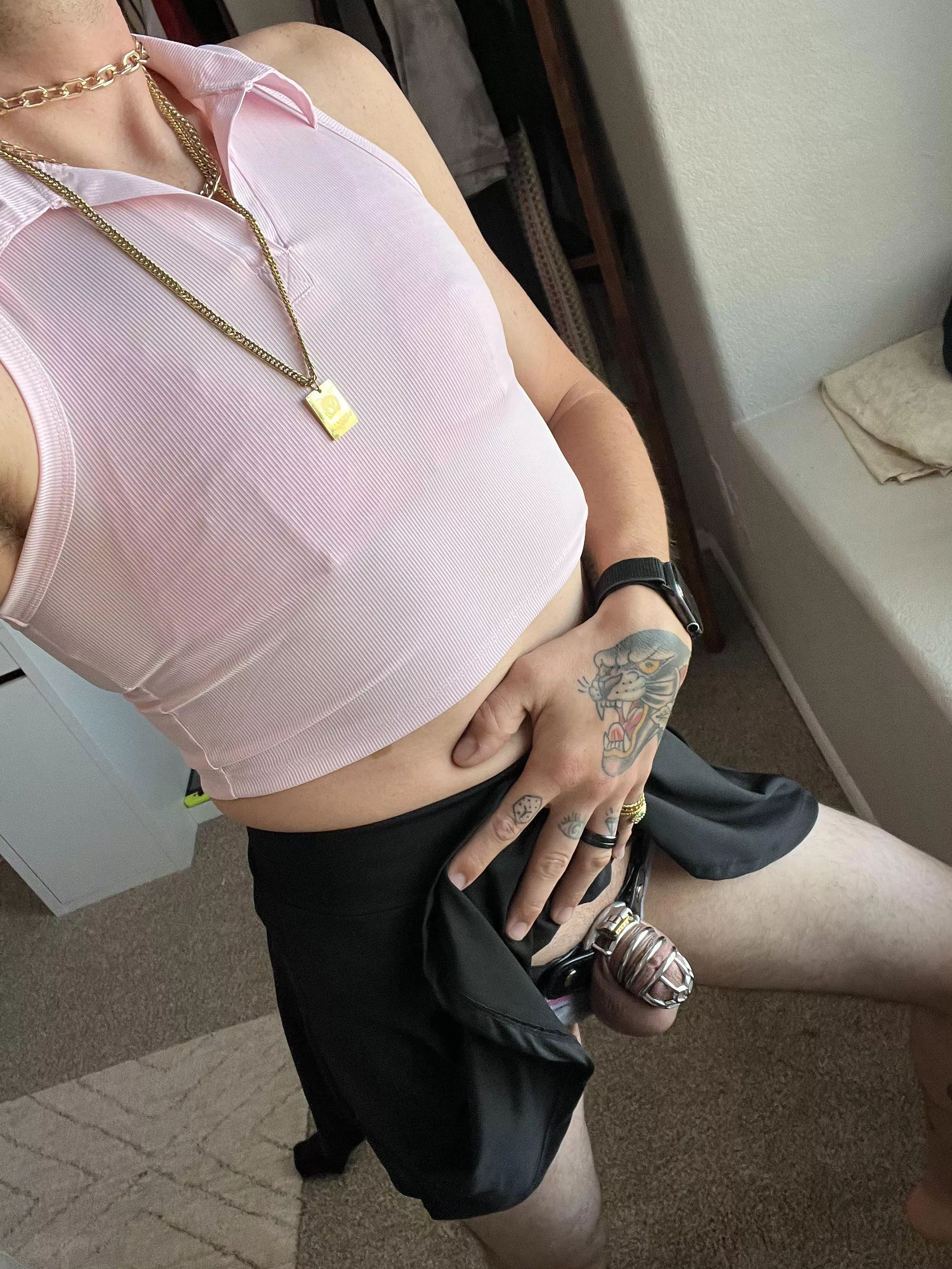 Would you fuck me in my little tennis outfit daddy? ðŸ‘€ðŸ¤¤