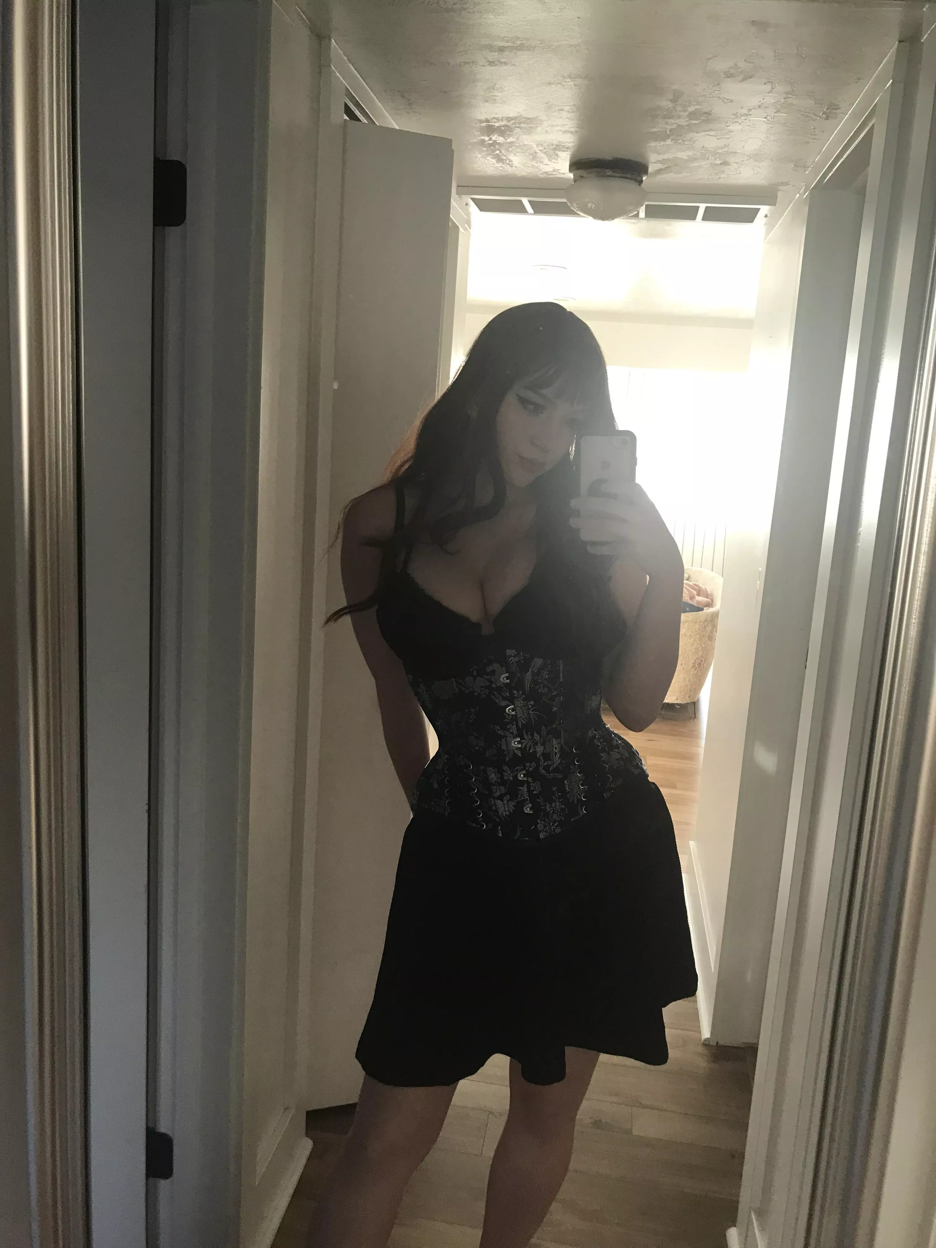 Would you fuck me in this corset?