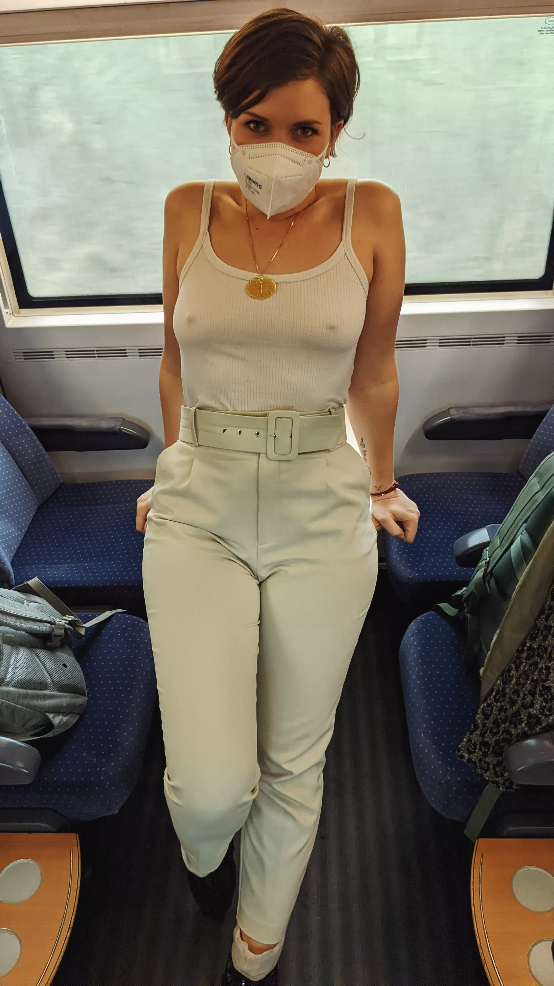 Would you have fun with me on your train ride?