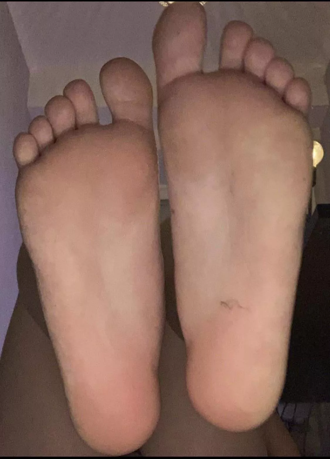 Would you lick dirty feet like these?