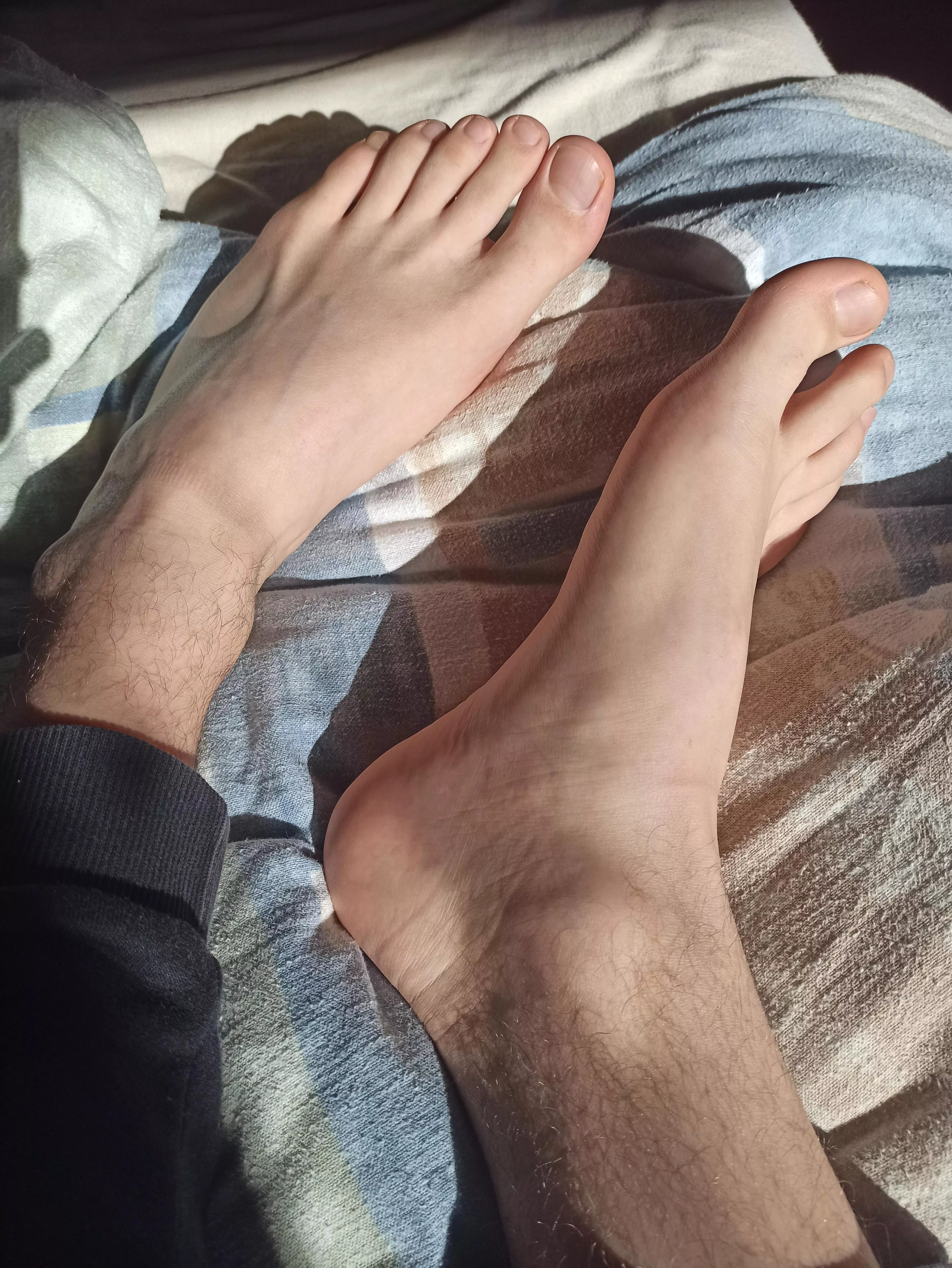 Would you lick my feet? :)