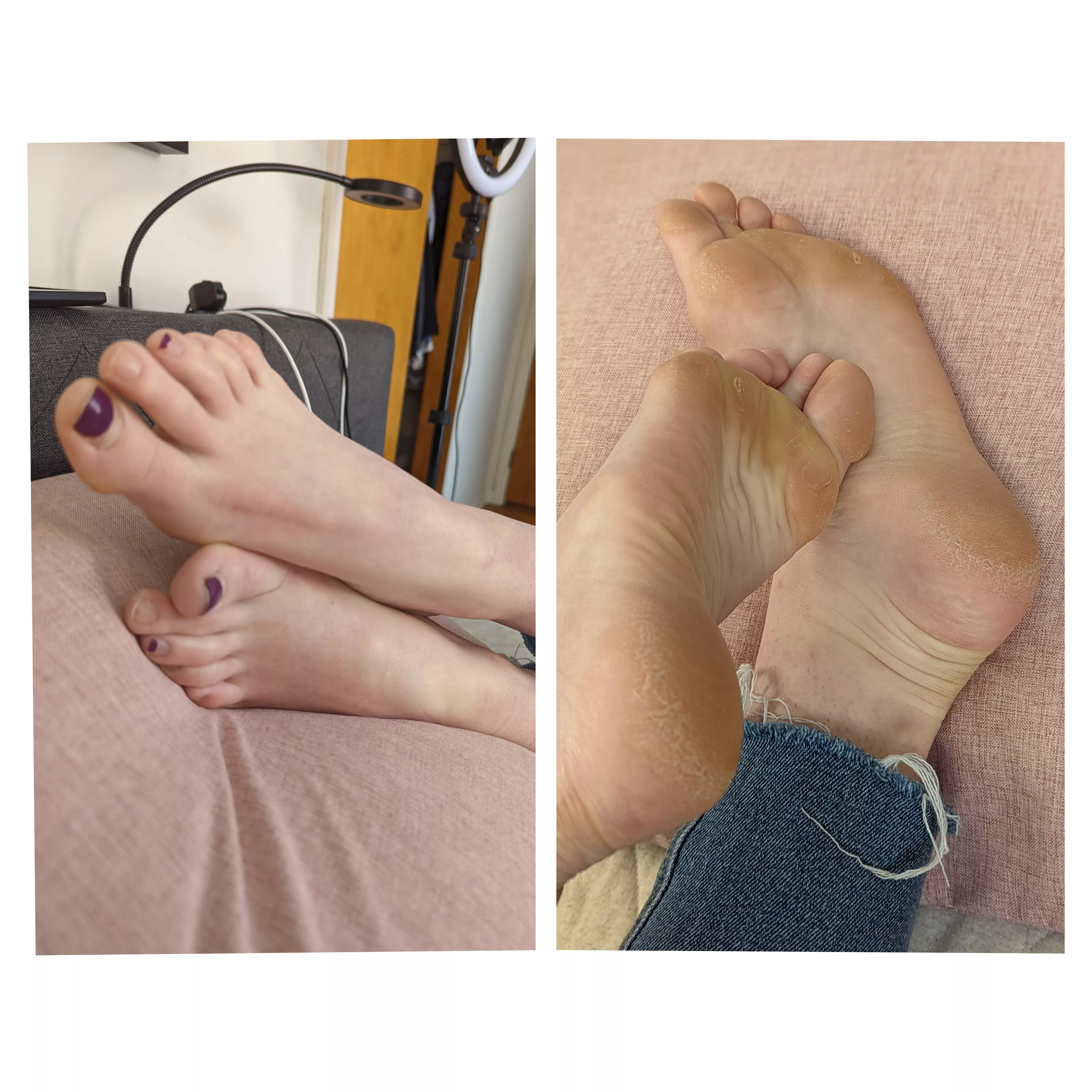 Would you lick my feet after dance?