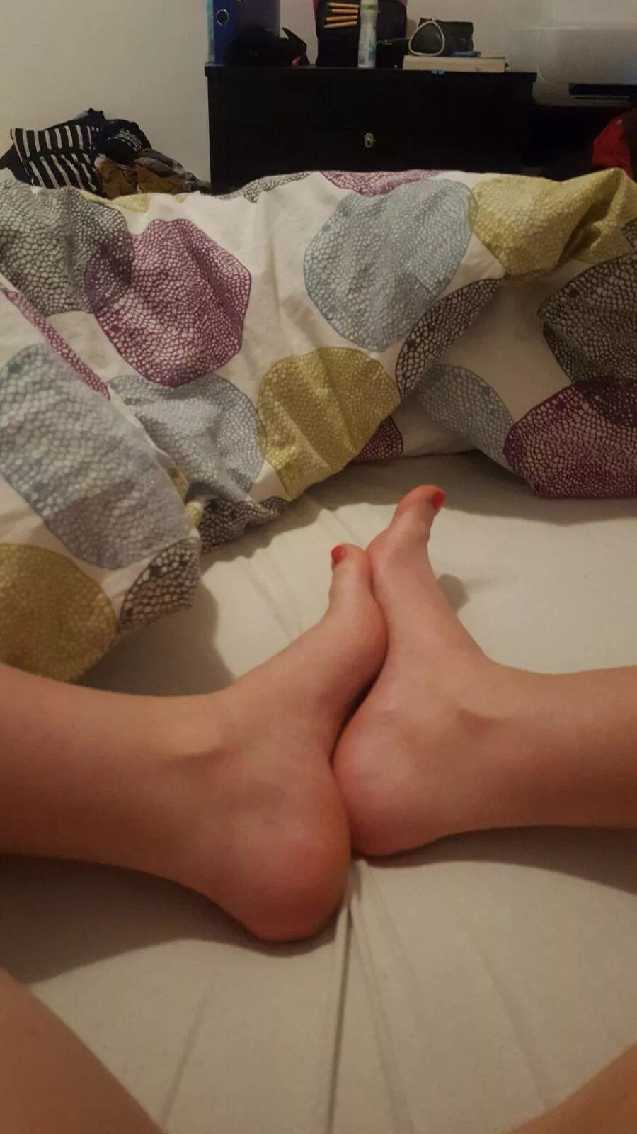 Would you lick my feet?