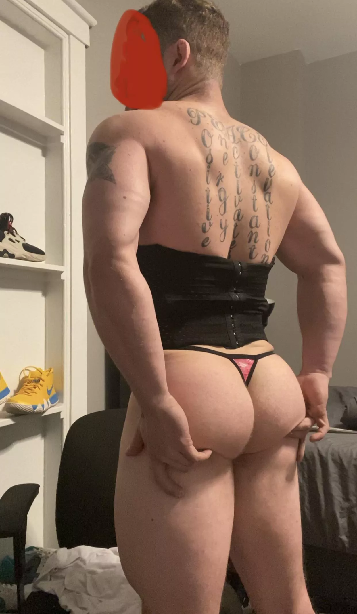 Would you pull my thong to the side