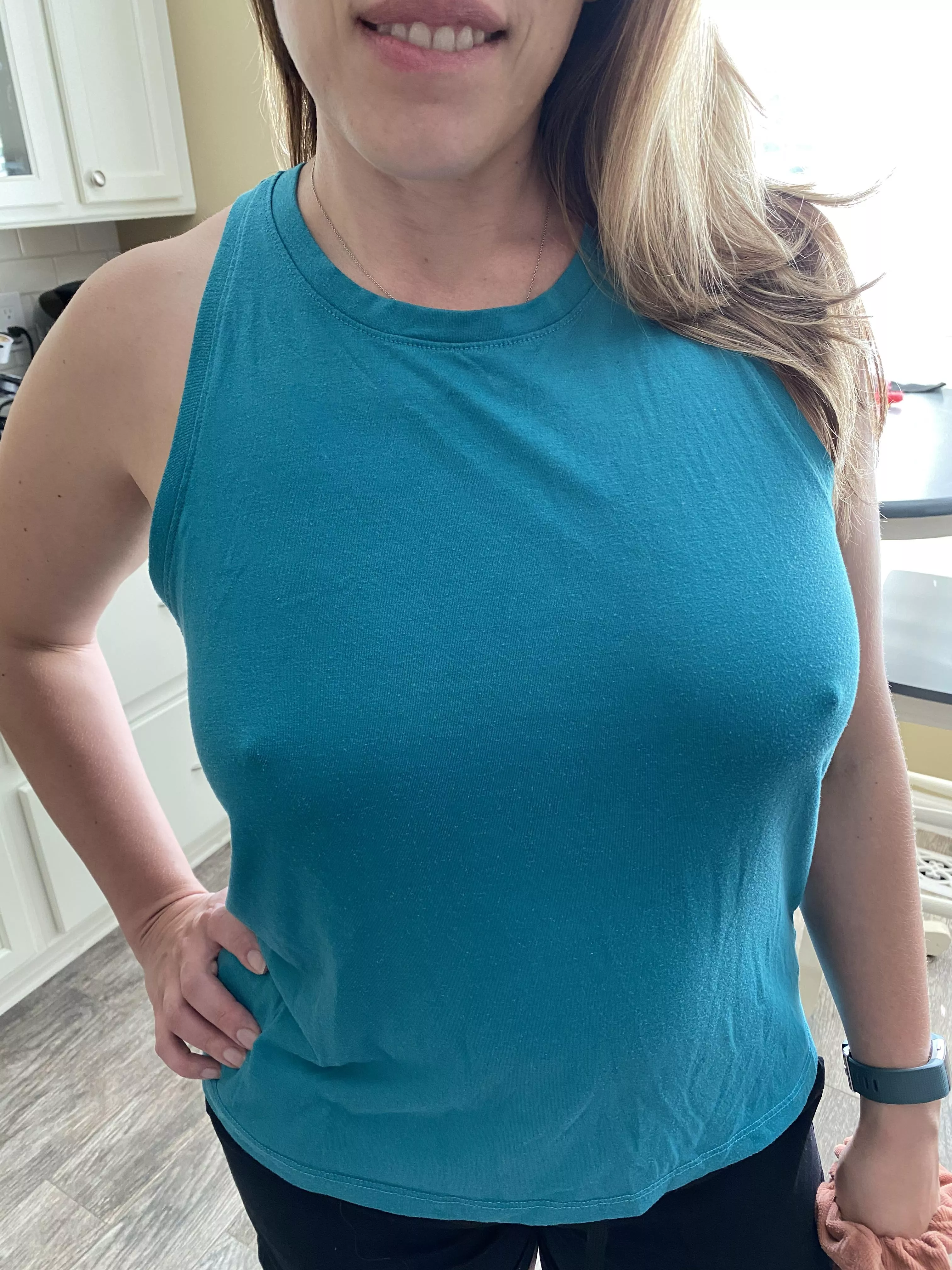 Would you stare at my wife's pokies?