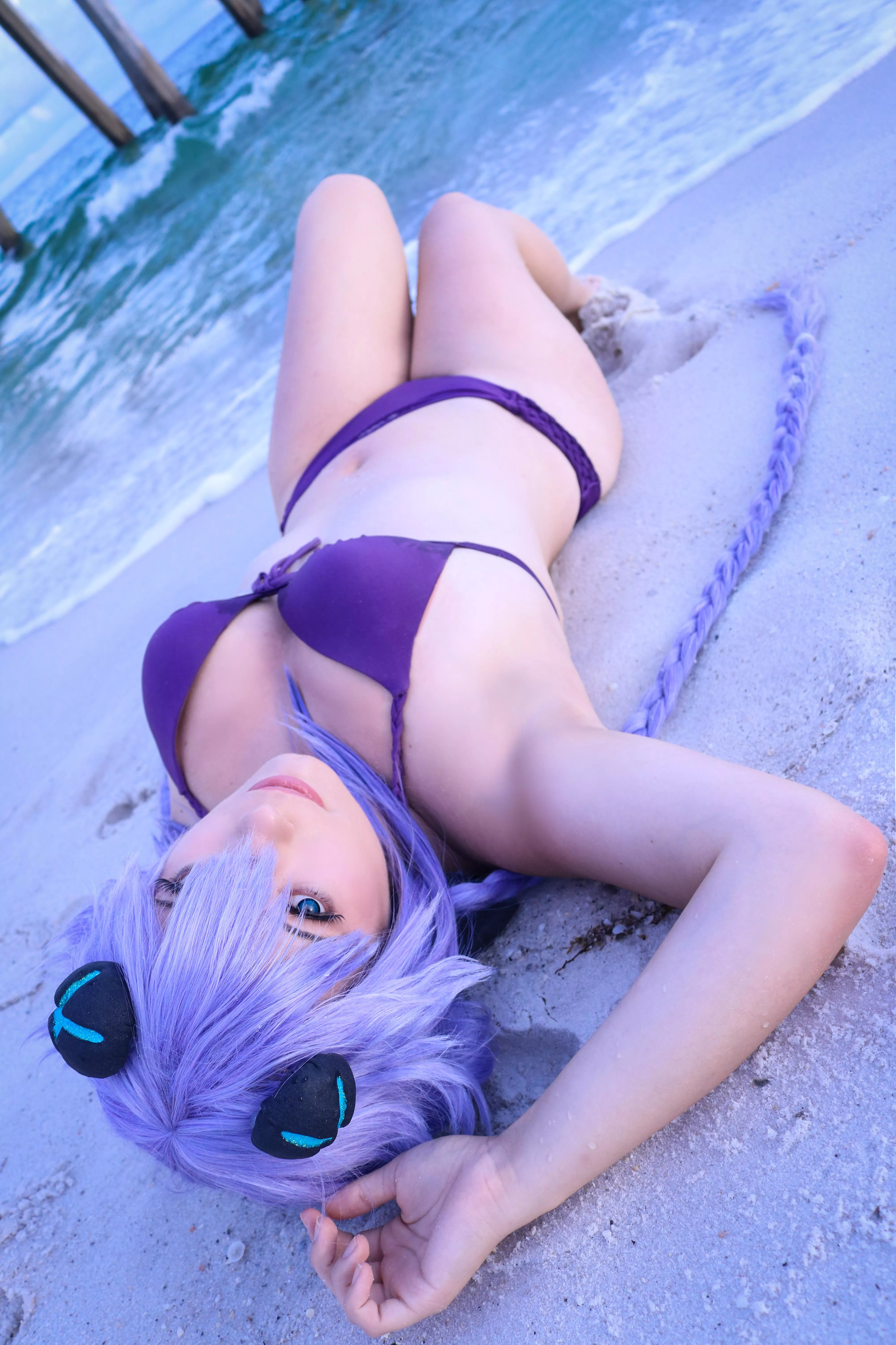 Would you take a nap with Purple Heart? (By Lysande)