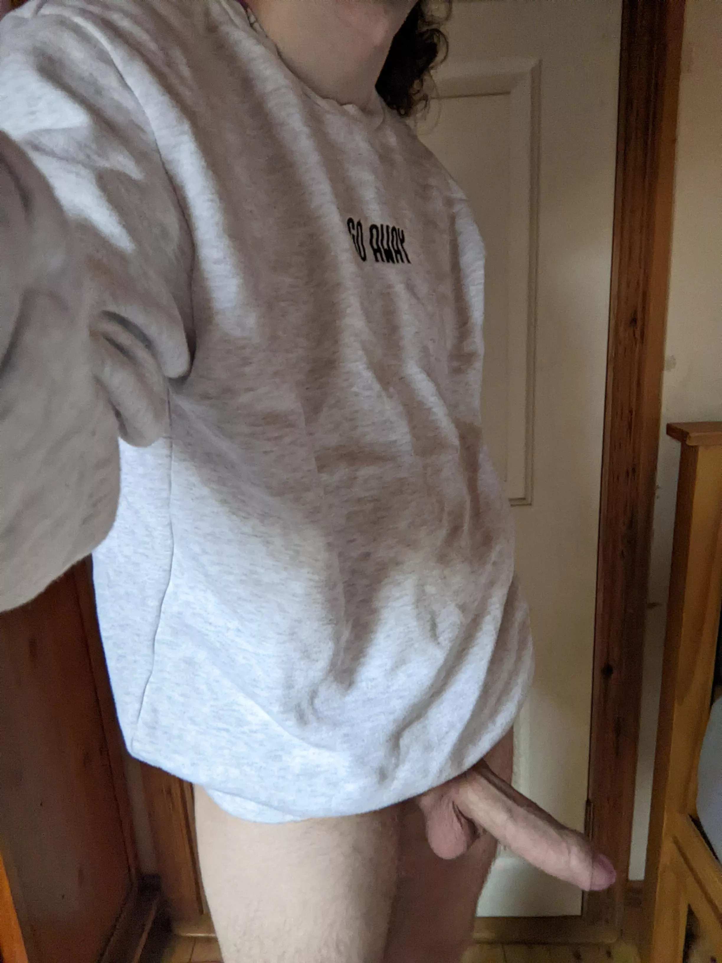 Would you want to roll up my sweater (m24)