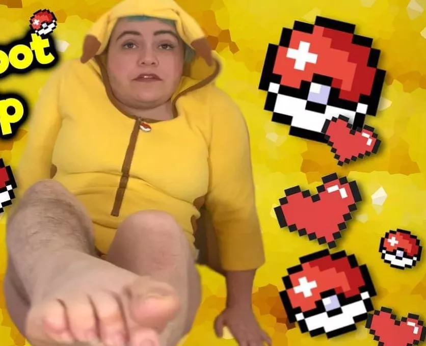 Would you worship Pikachu's feet?