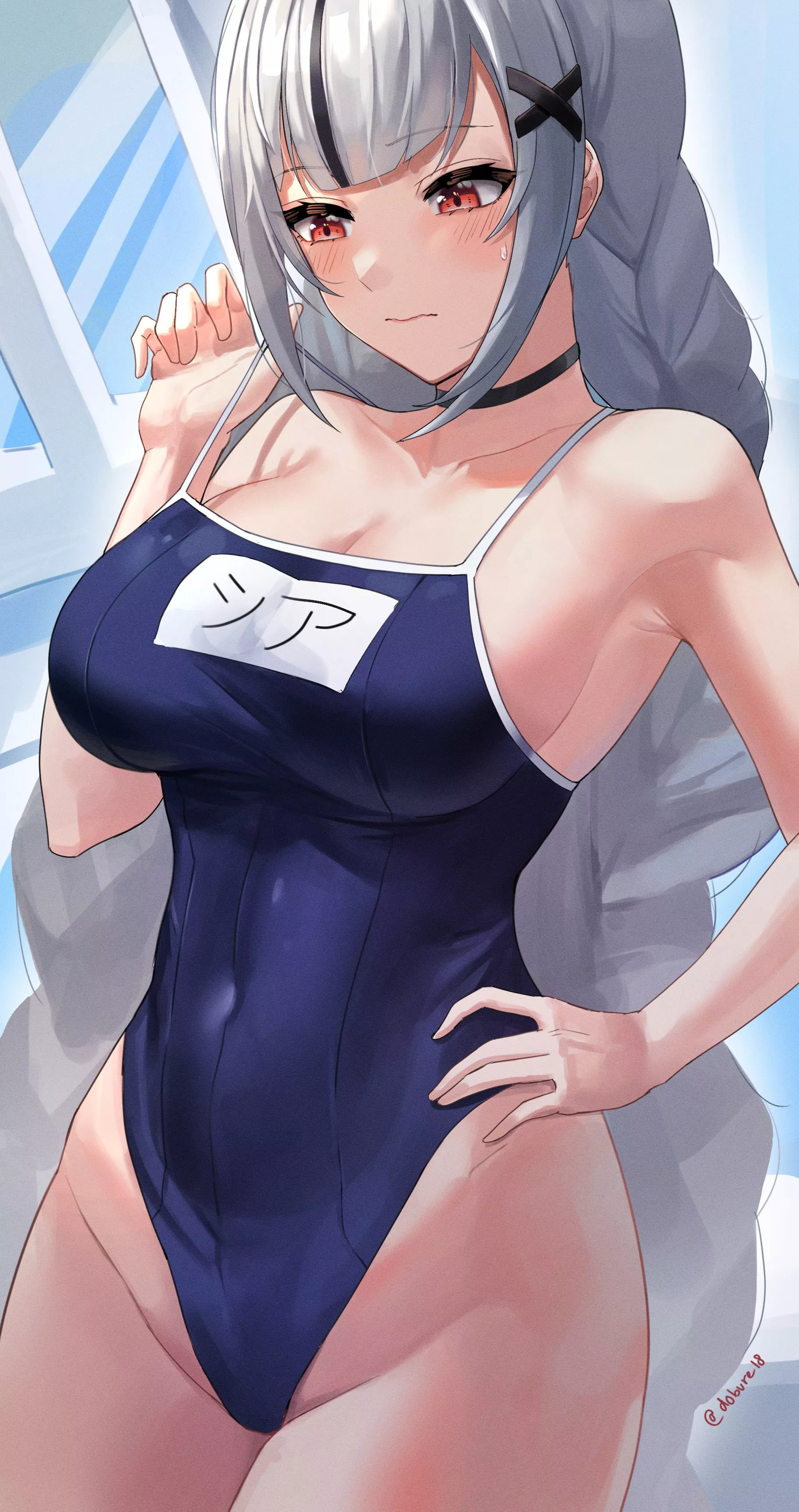 Xia Ekavira Old Swimsuit Blush (Dobure18) [Nijisanji ]