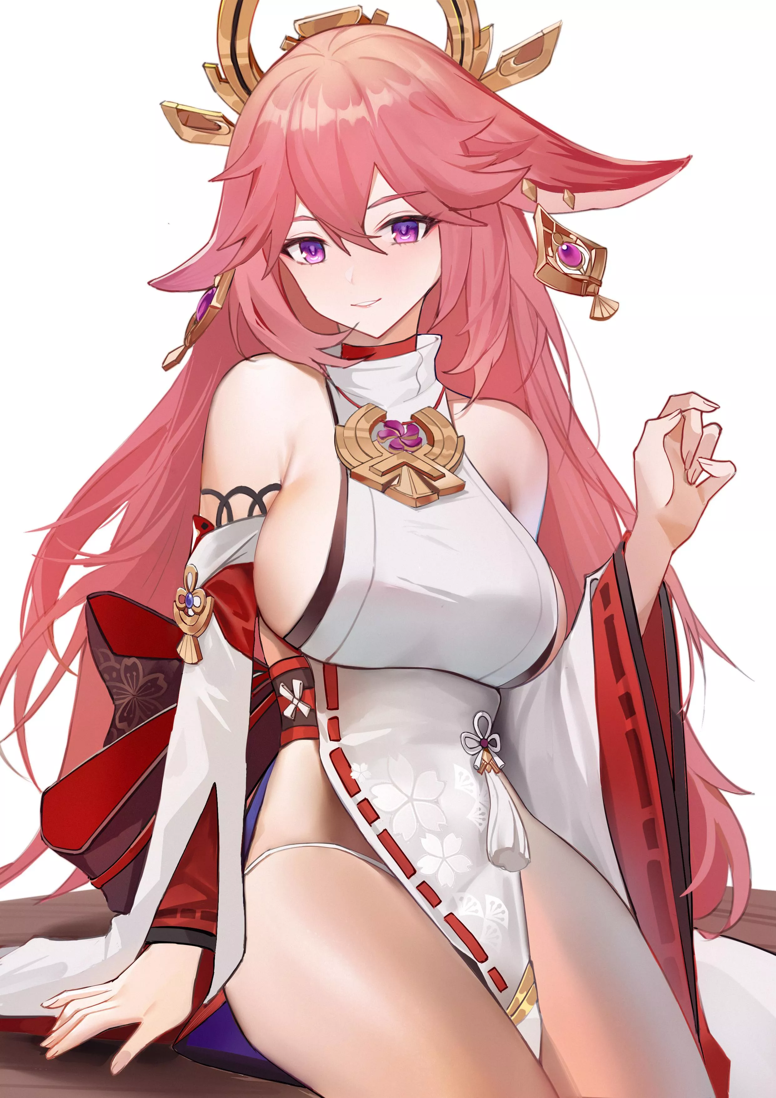 Yae Mikoâ€™s boobs [Genshin Impact]