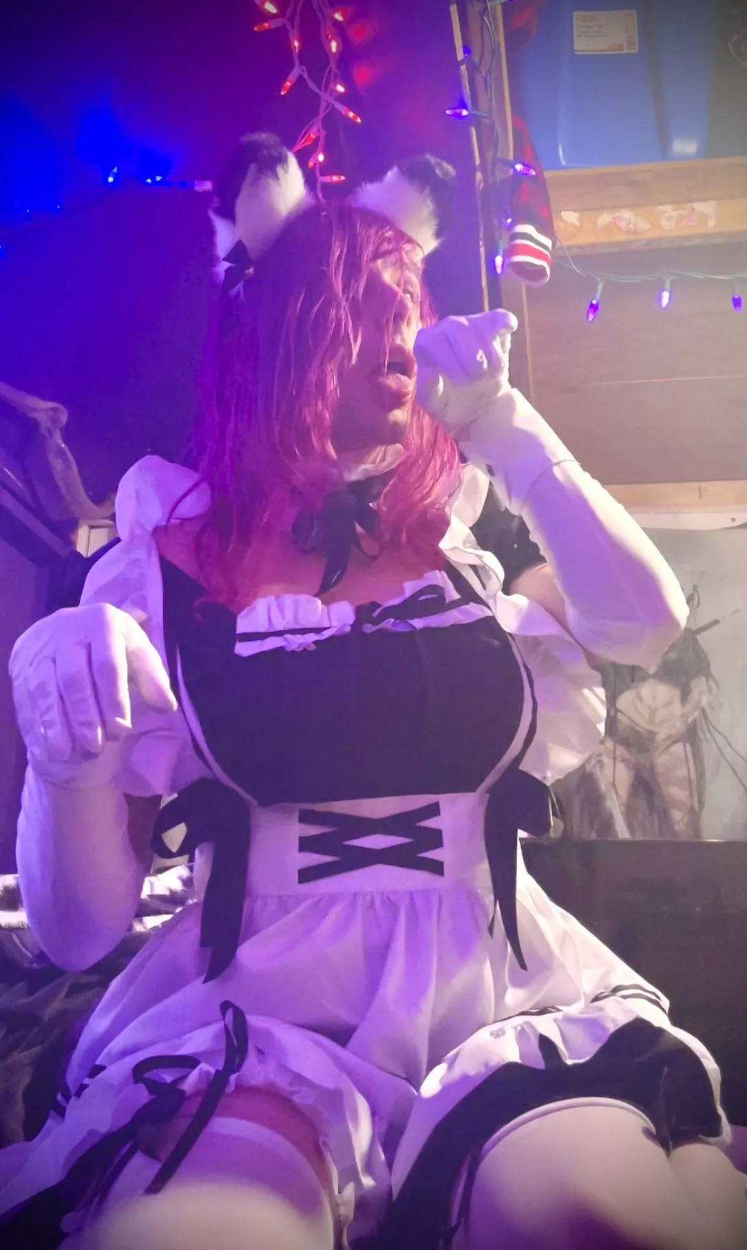 Y’all I finally got a maid outfit. Femboy lvl up