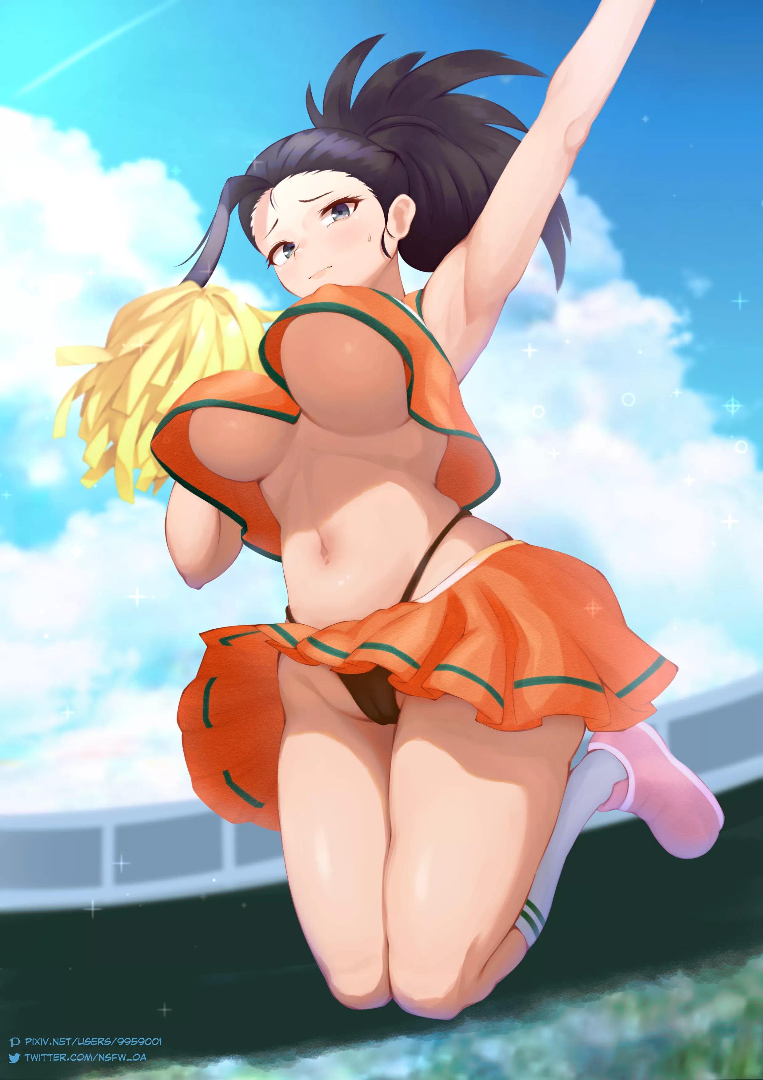 Yaoyorozu momo (nsfw_oa) [My hero academia]