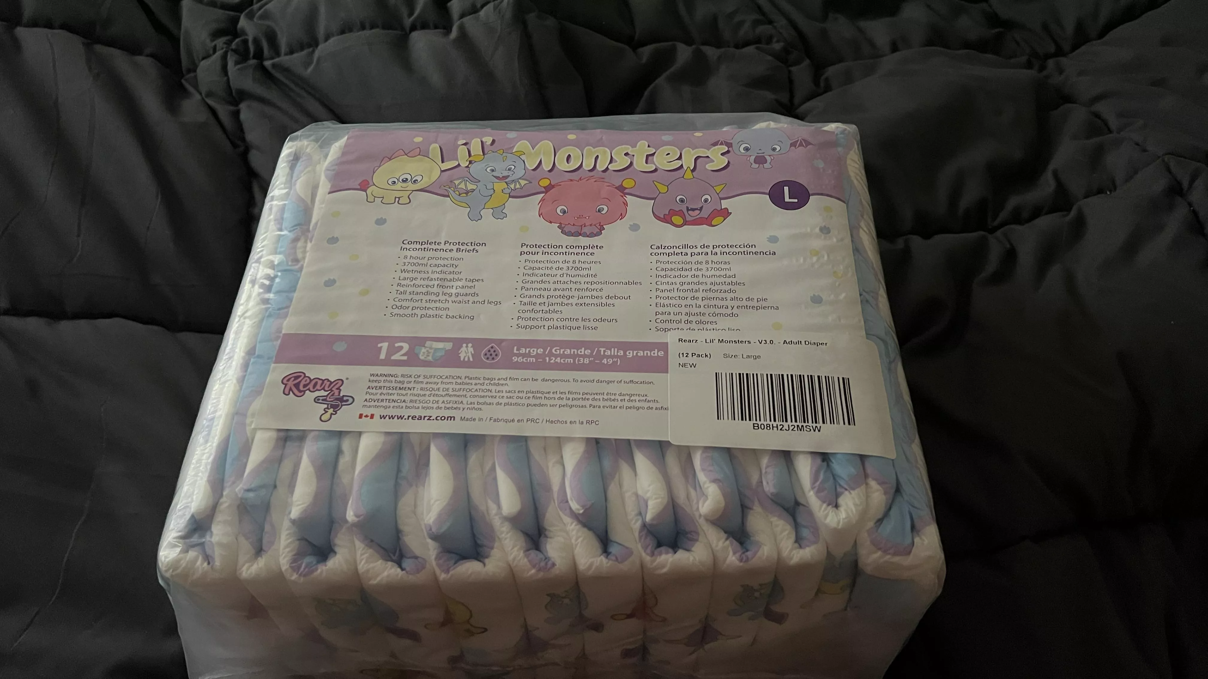 Yay my first Abdl diapers came in! Can’t wait to put them on :)