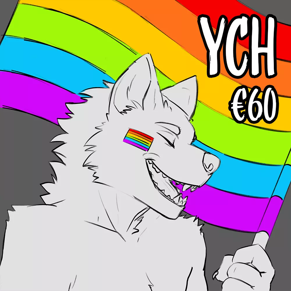 YCH Pride Icon (Art by me)