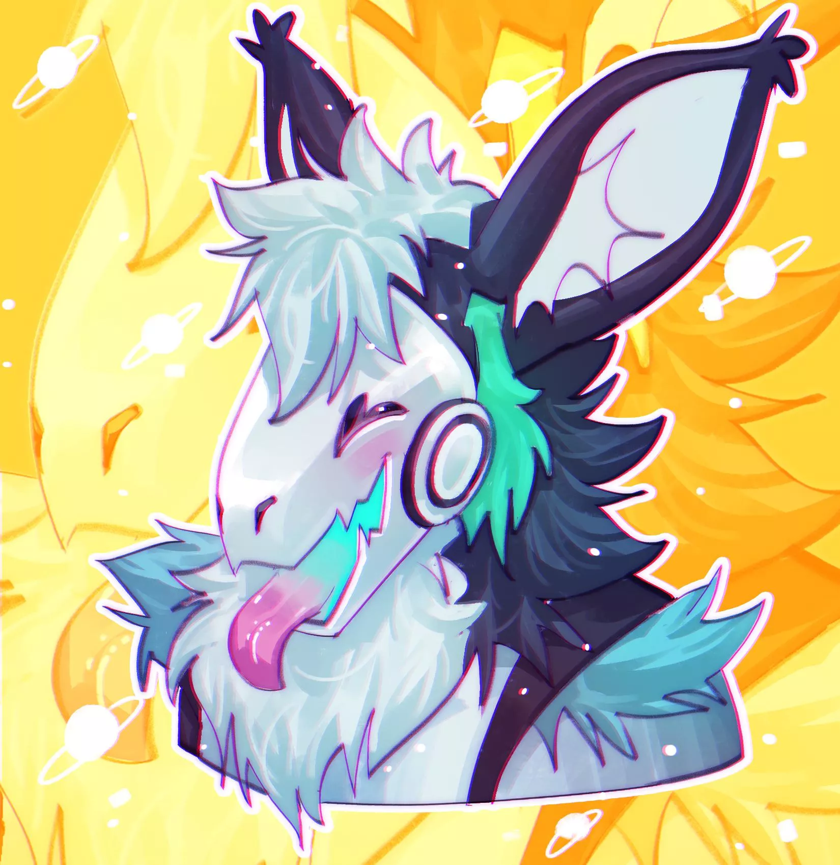 Yellow mint! Finished client commission for NOVA. My commissions are open starting from $50.