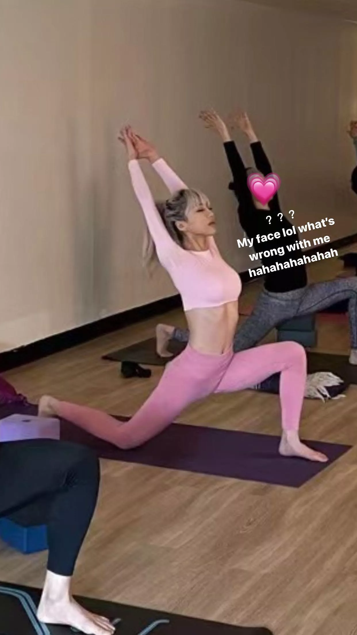 Yoga session