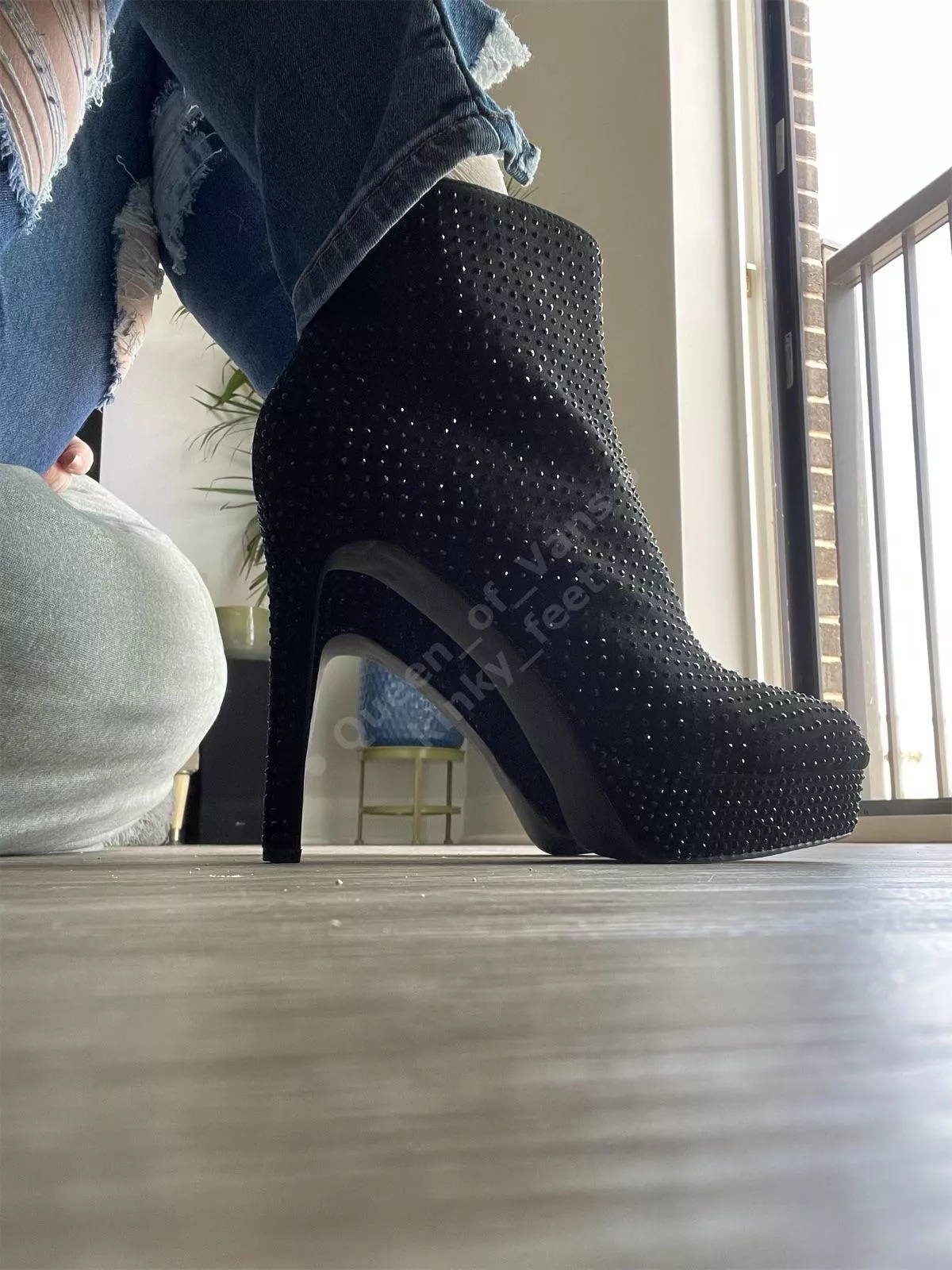 You asked to see more of these boots so here they are. Enjoy the view from what should be your POV ðŸ˜‰