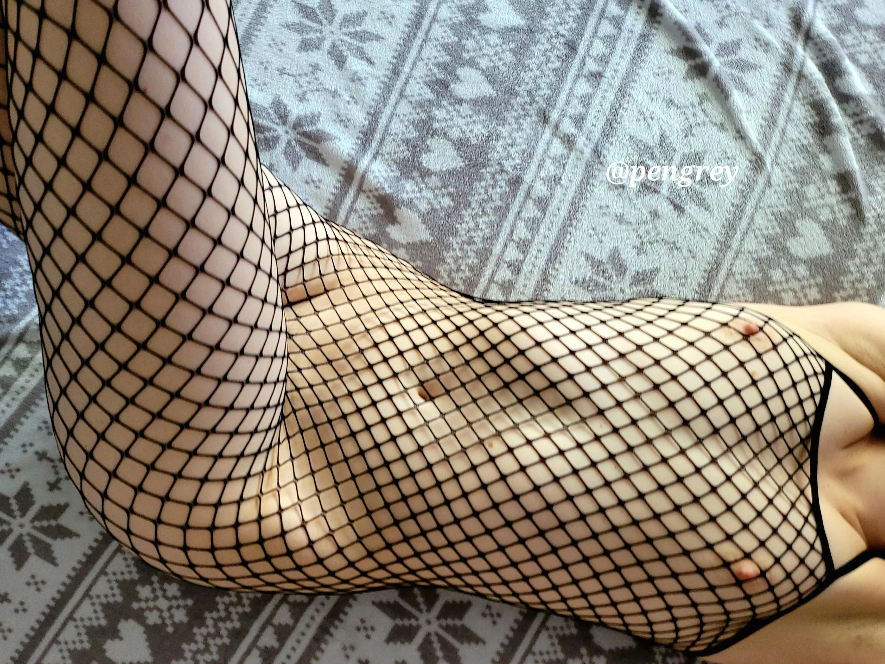 You can lick them through my fishnets [F24] [OC]