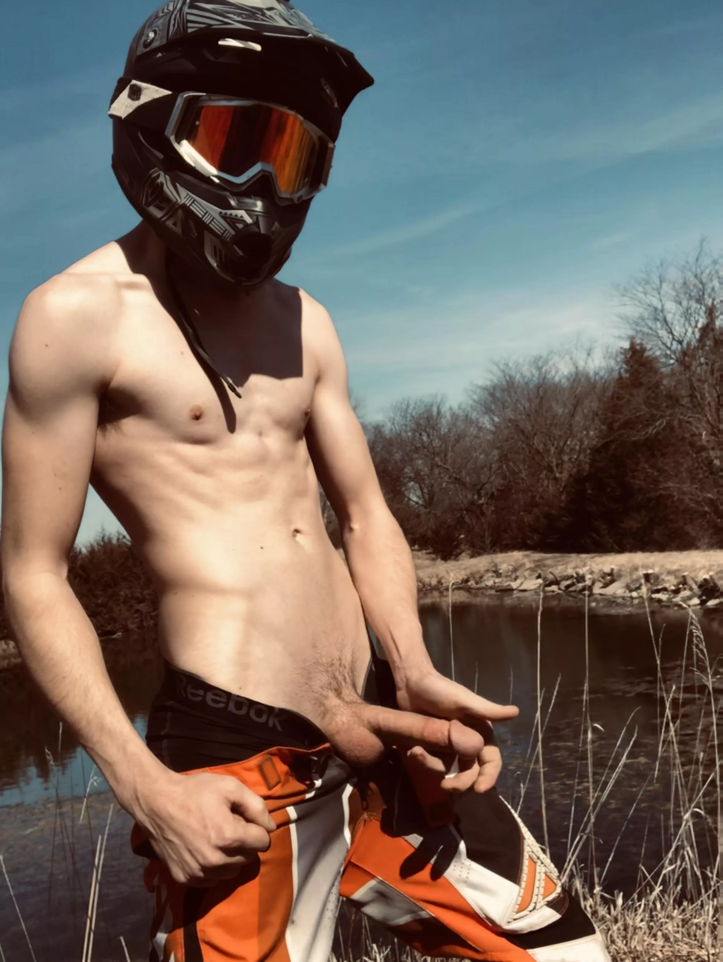 You wanna ride my dirt bike or my penis first? ðŸ˜Ž