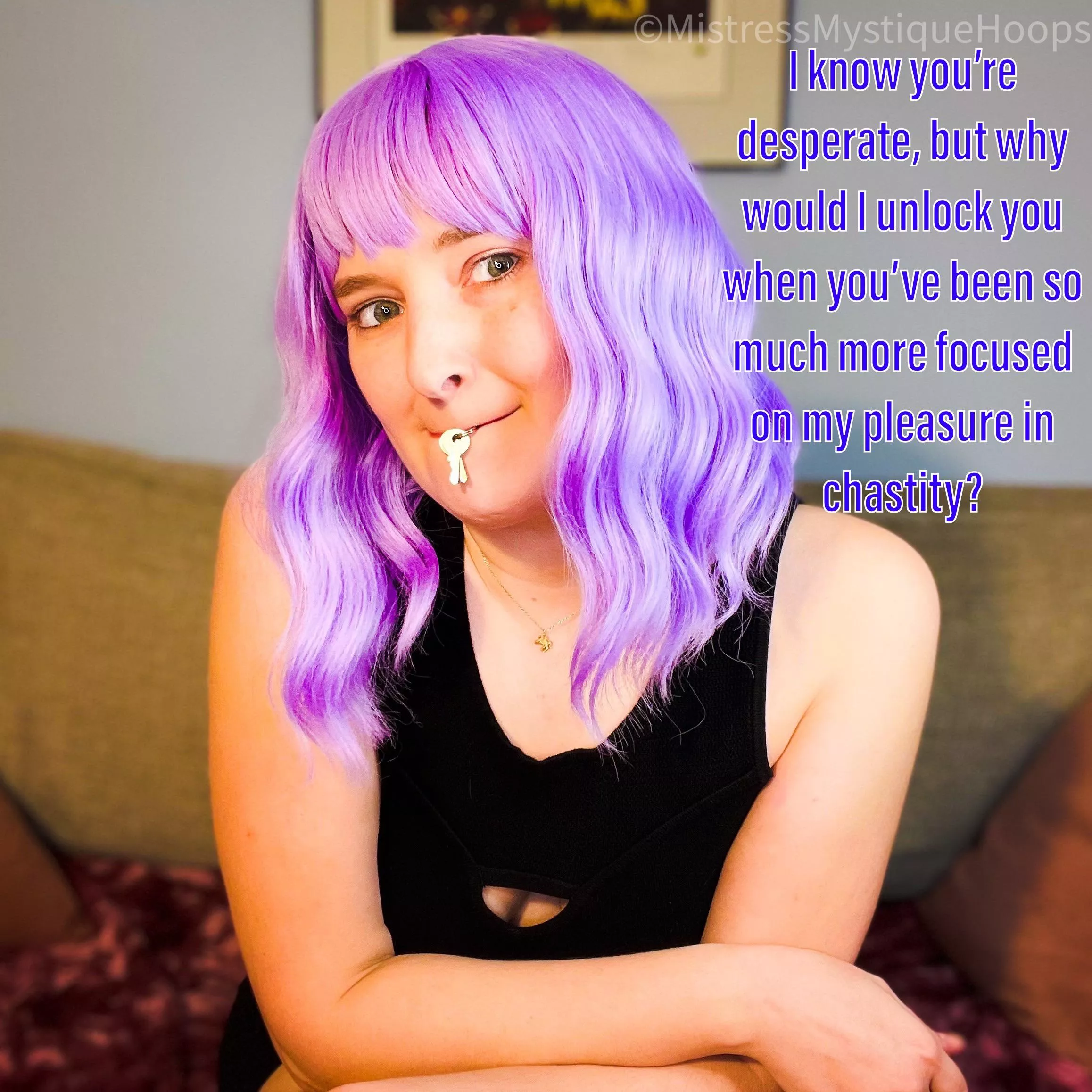 Your orgasms are uneccesary [domme] ðŸ’œðŸ˜ˆðŸ’œ