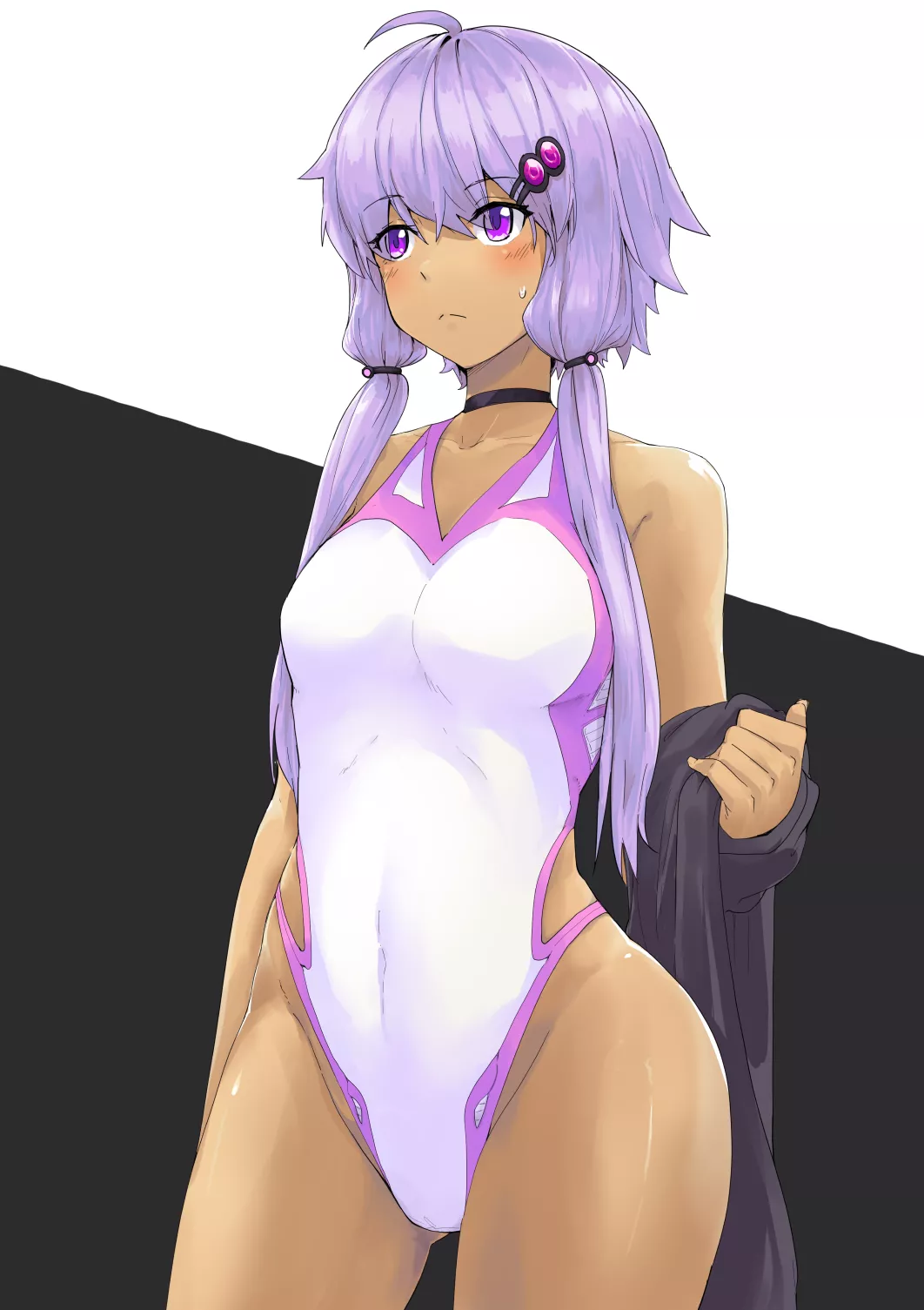 Yuzuki Yukari Competition Swimsuit (ZooAnime) [Vocaloid ]