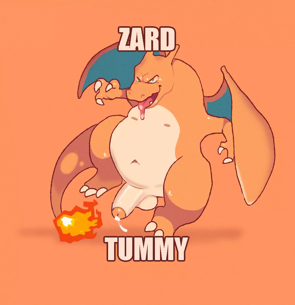 ZARD TUMMY (fluffybunz on twitter)