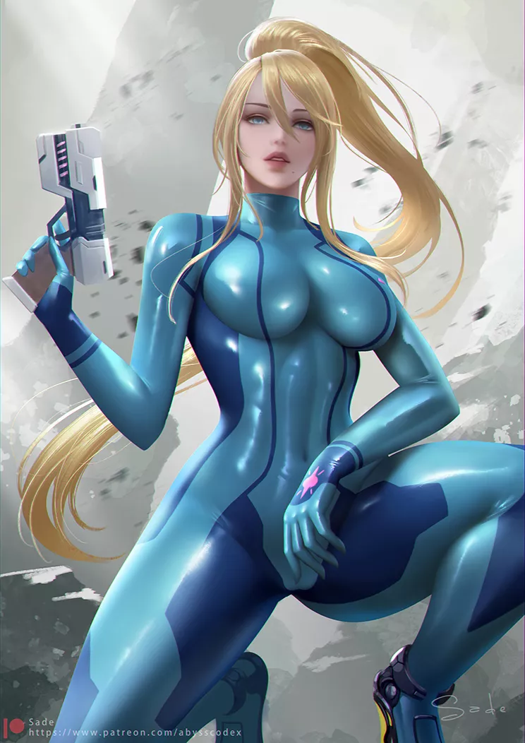 Zero Suit Samus Impressive Sight Mid Mission (Sade Abyss ) [Metroid]