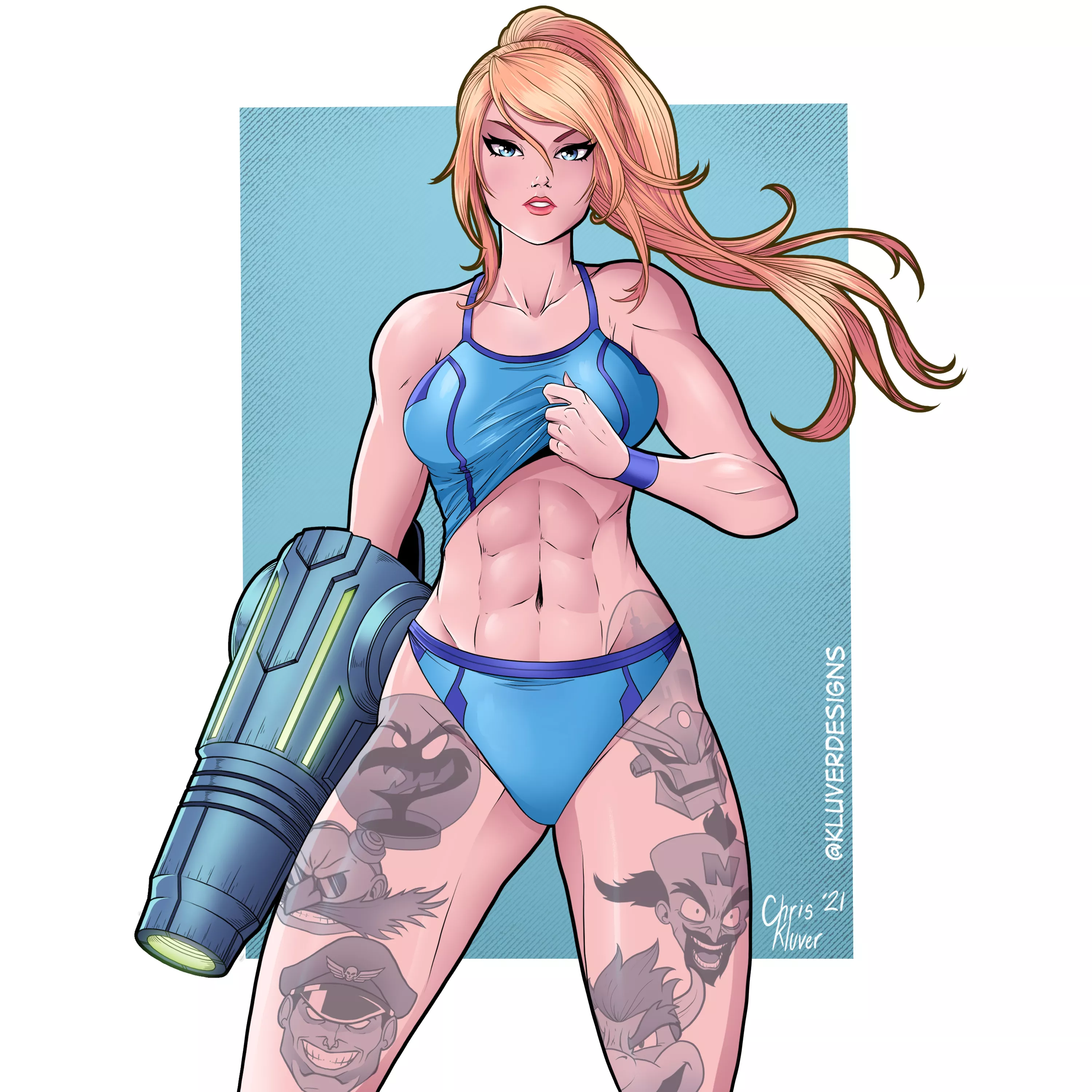 Zero Suit Samus (Kluver Designs)