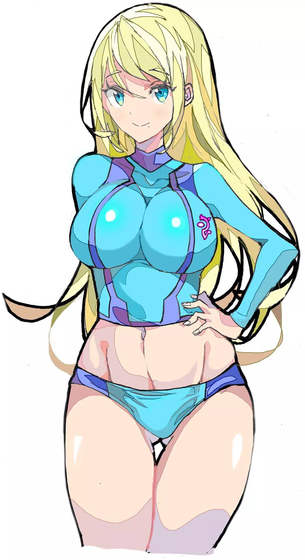 Zero suit Samus more lacking than usual