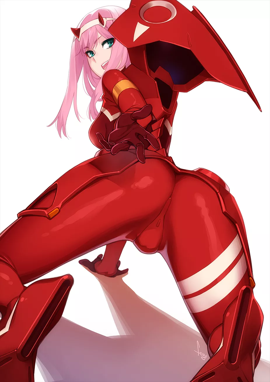 Zero Two Reaching Out (Feguimel) [Darling In The Franxx]