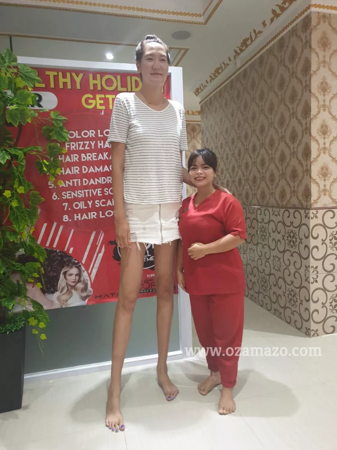 205cm Long Tall Renny in Bali (Indonesia)