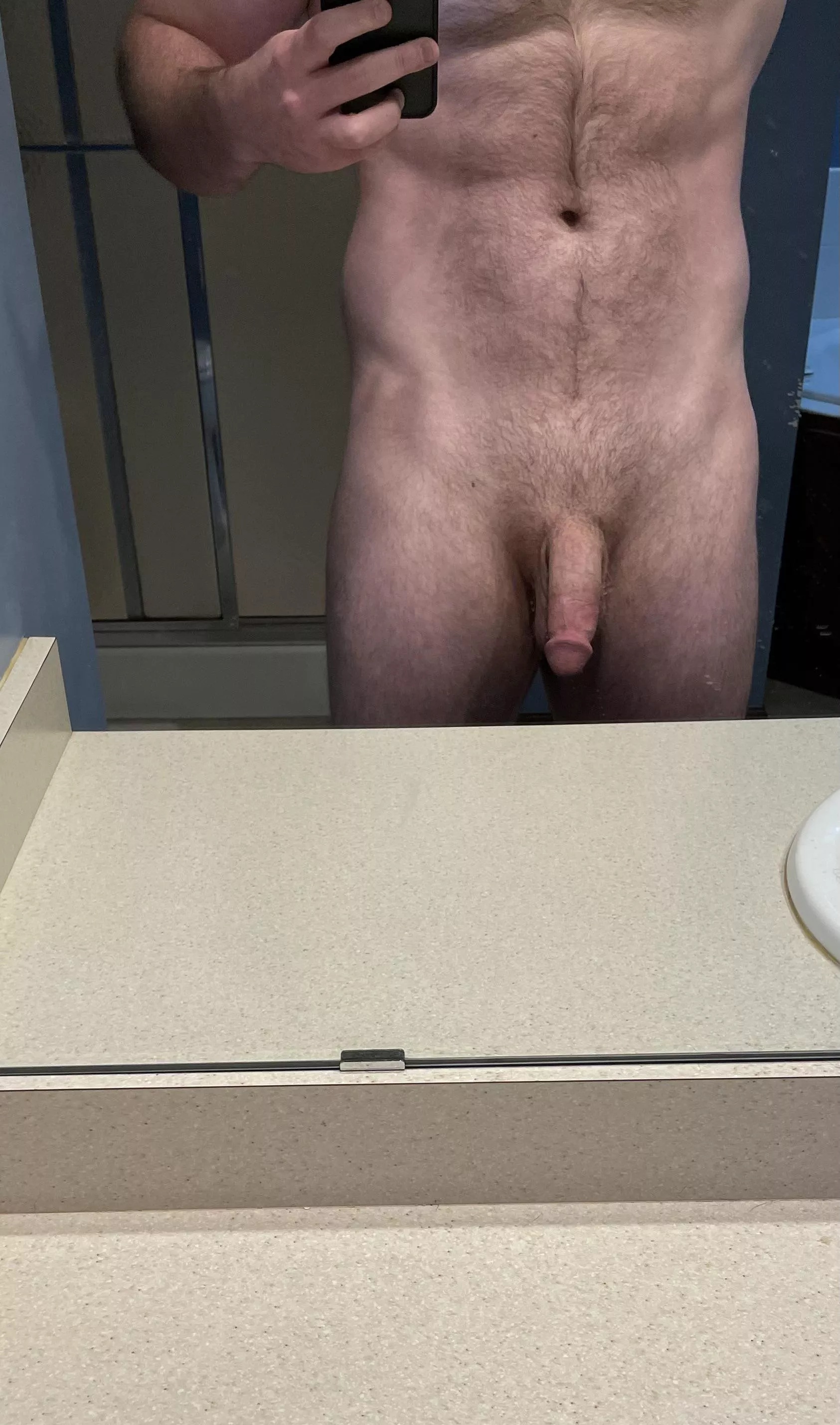 25 - little pre shower selfie