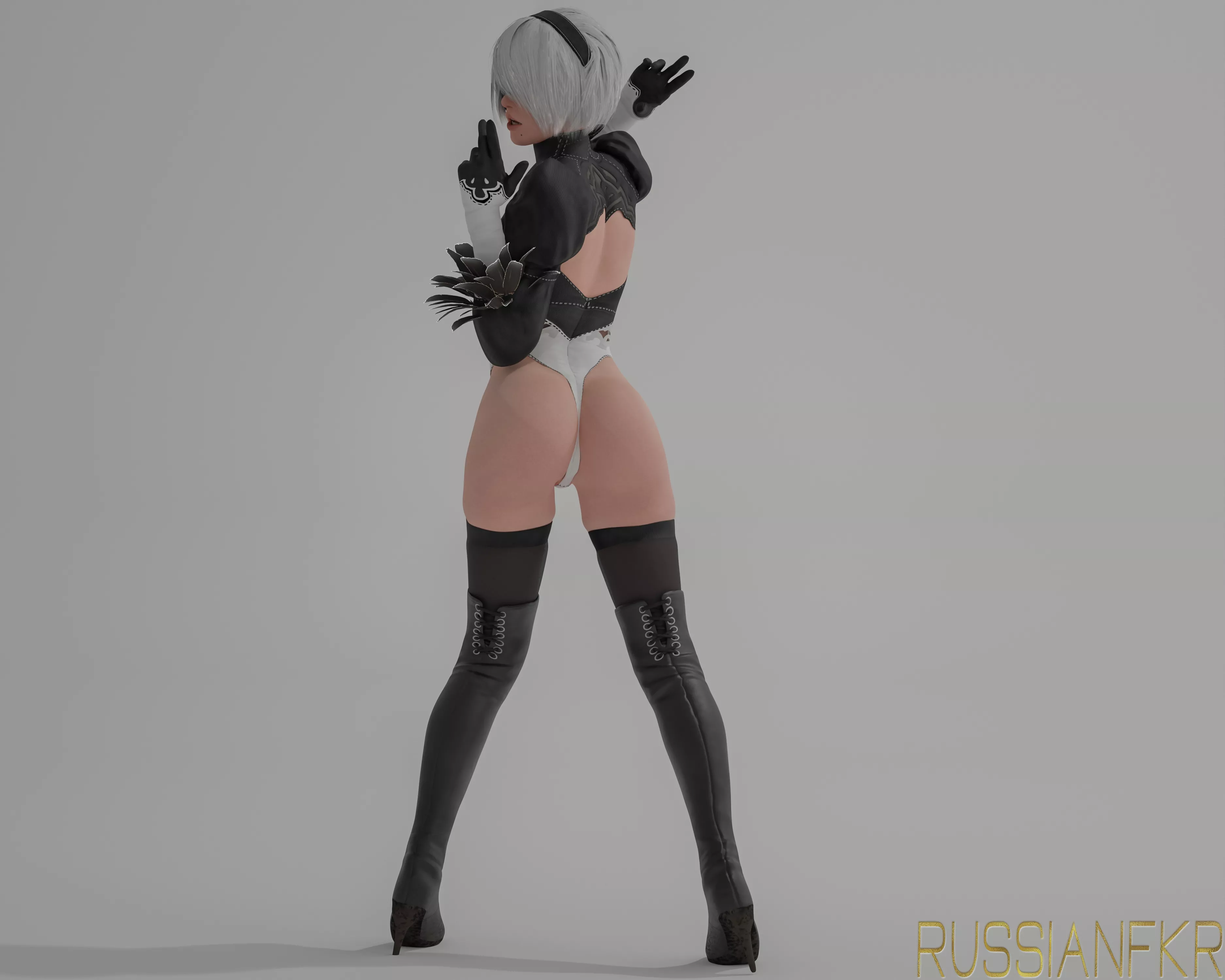 2B Pose Inspiration [Render Set] (Russianfkr)