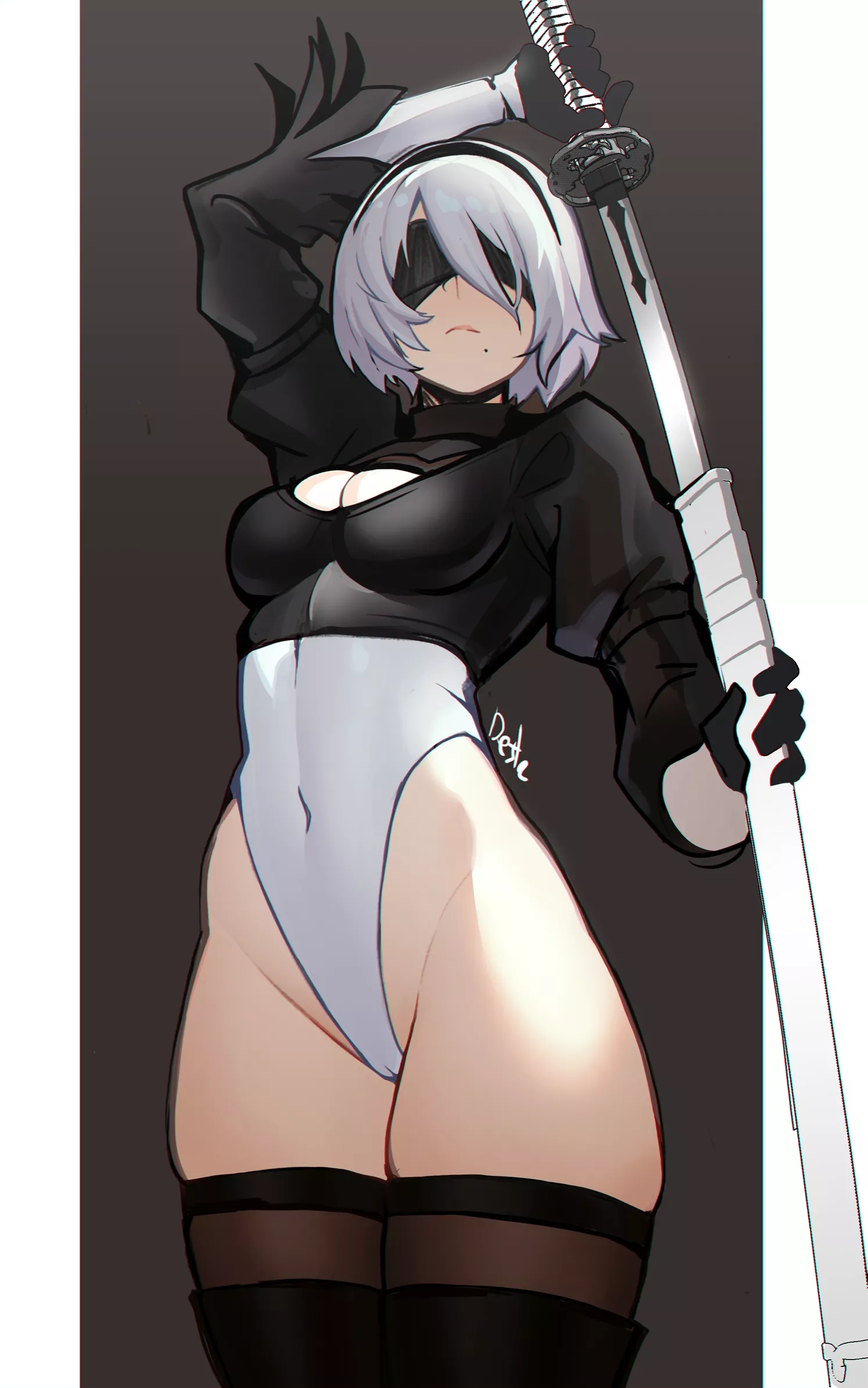 2B Unsheathing Her Blade (Distr) [Nier]