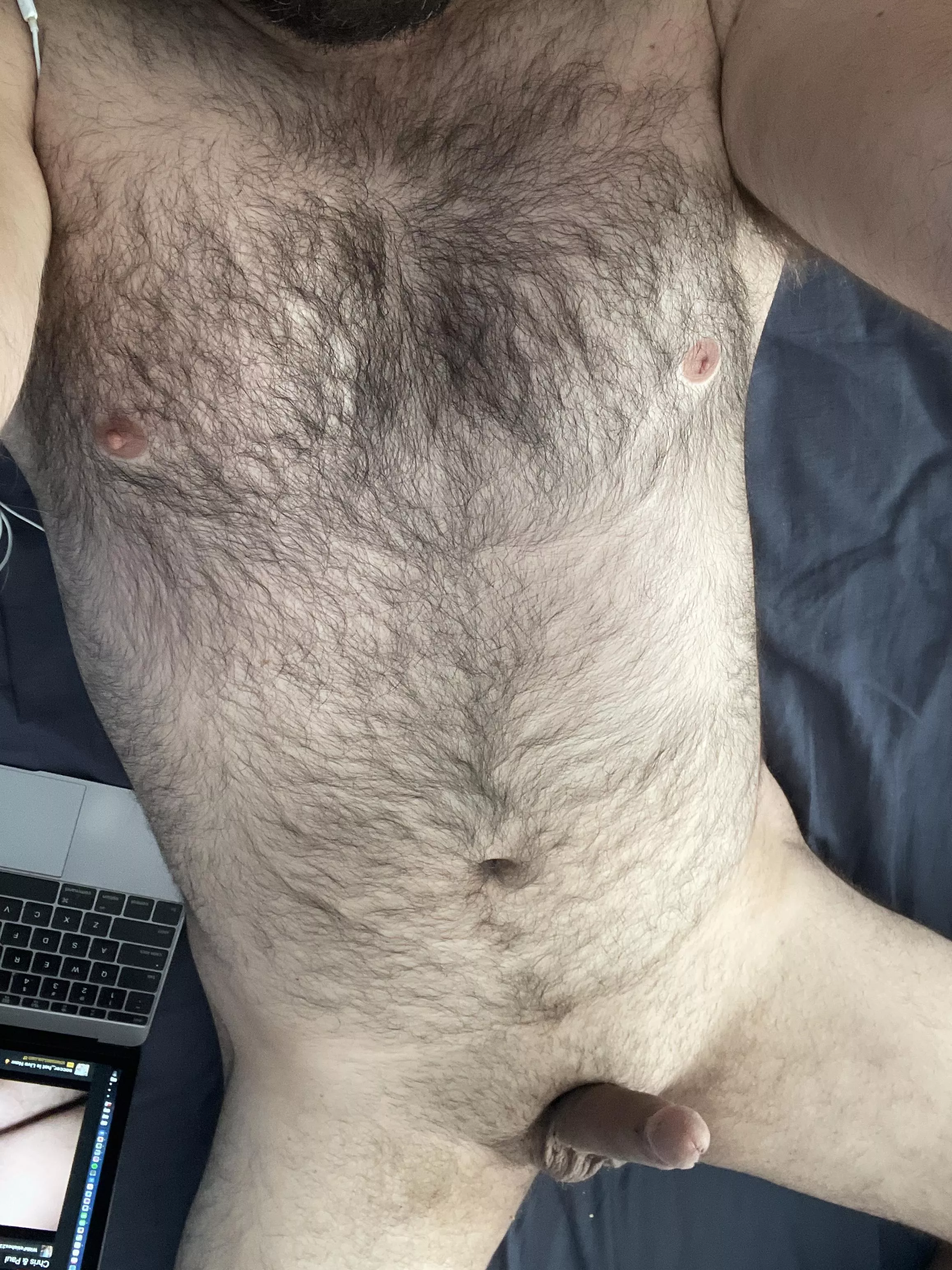 30 Aussie bi bear, love stroking in the morning light. Tell me what you think, DM’s open